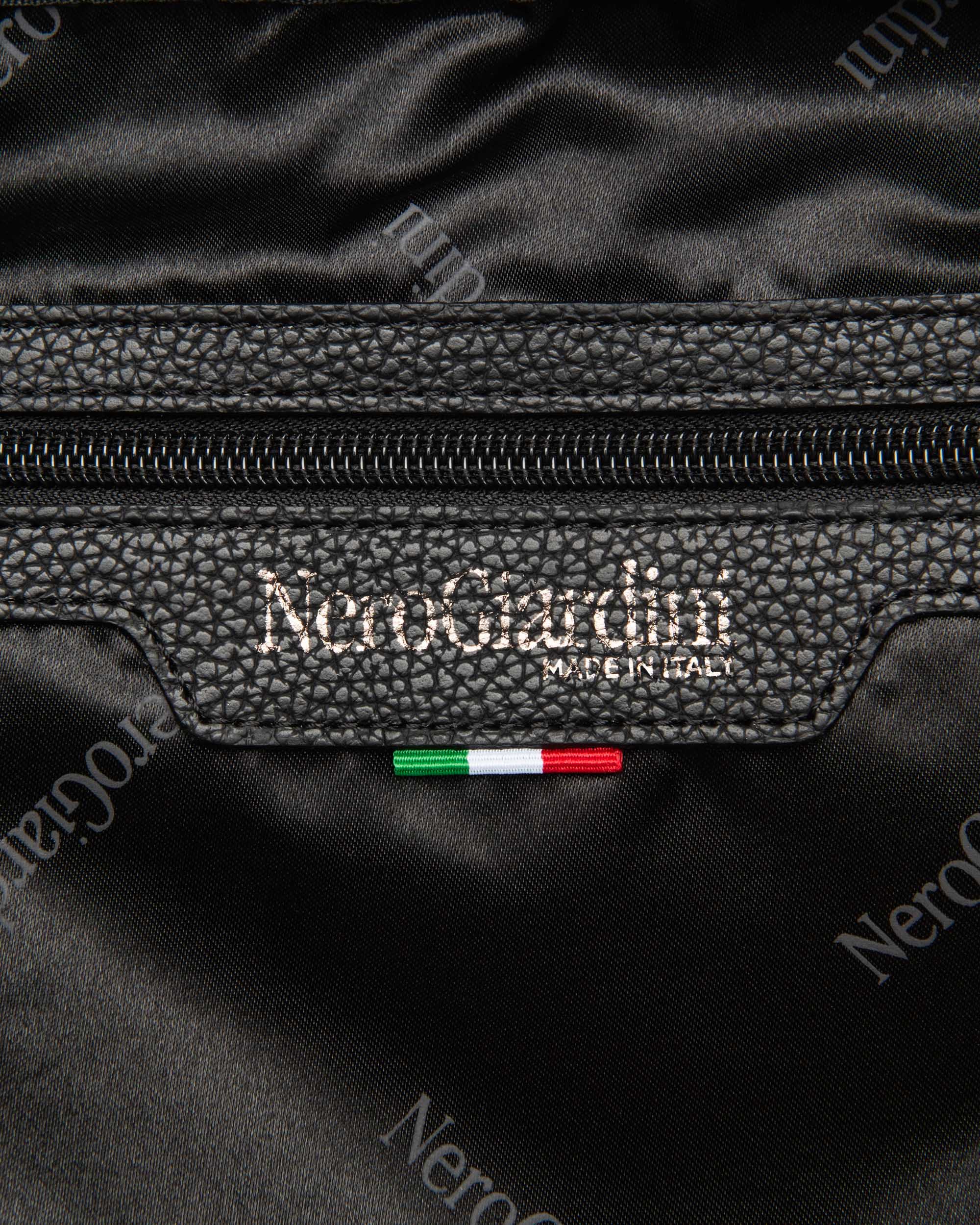NeroGiardini Sacoche homme matière technique made in Italy