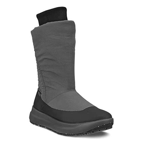 ECCO Solice Bottes Motardes Noir 35 EU Cuir Zip