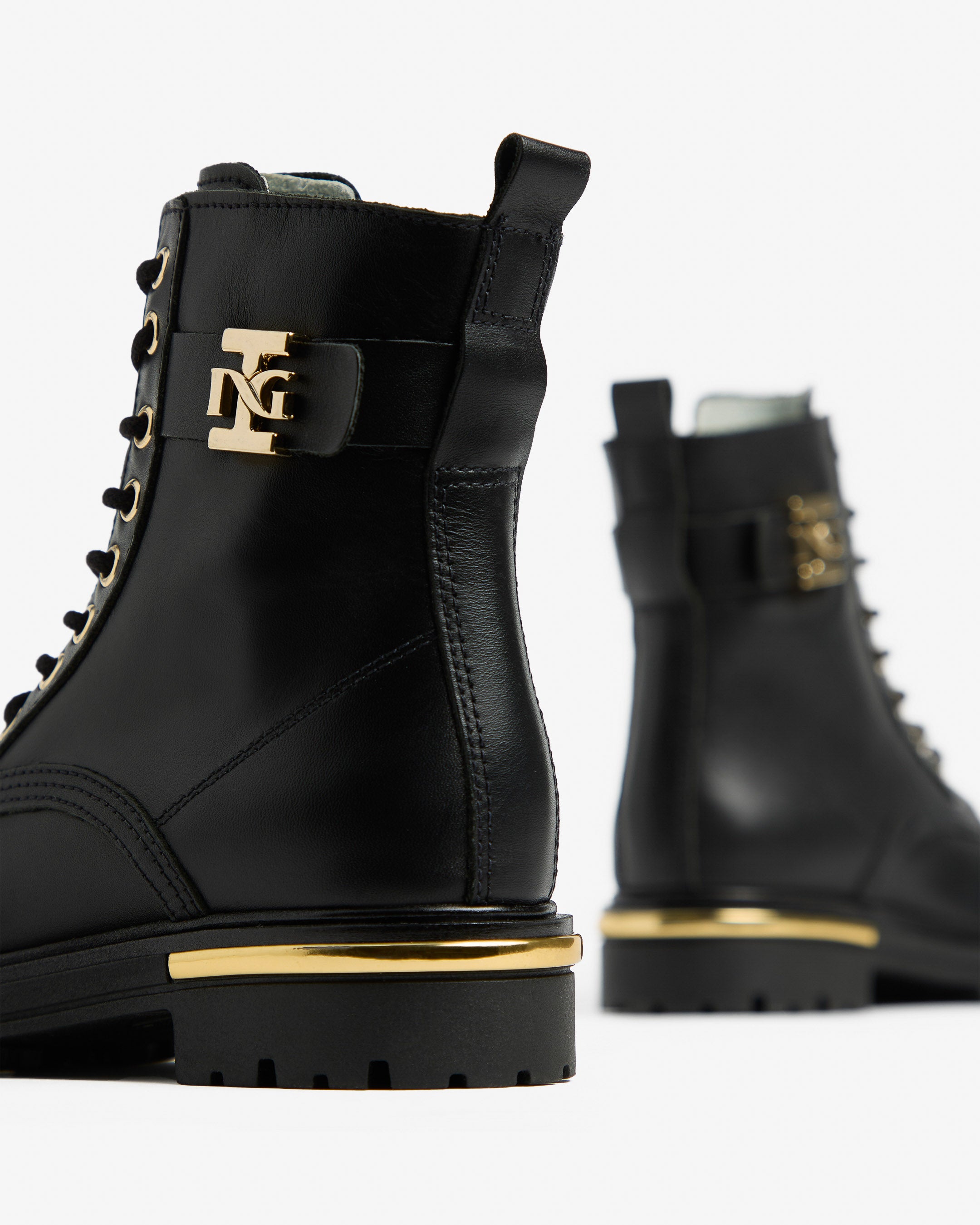 NeroGiardini Bottines Motardes Teen Fille cuir boots
