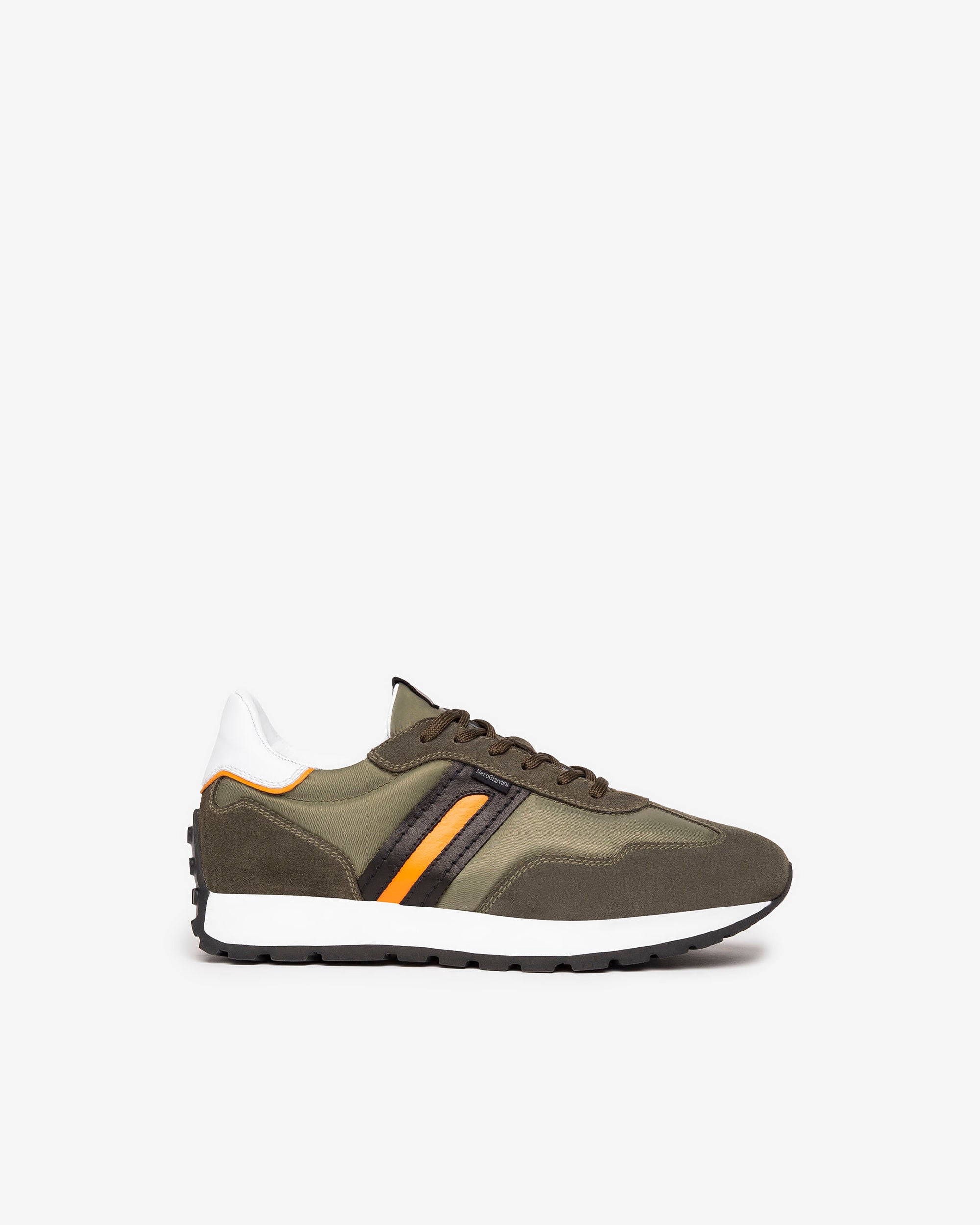 Nerogiardini Sneakers Homme Cuir Velours DryGo