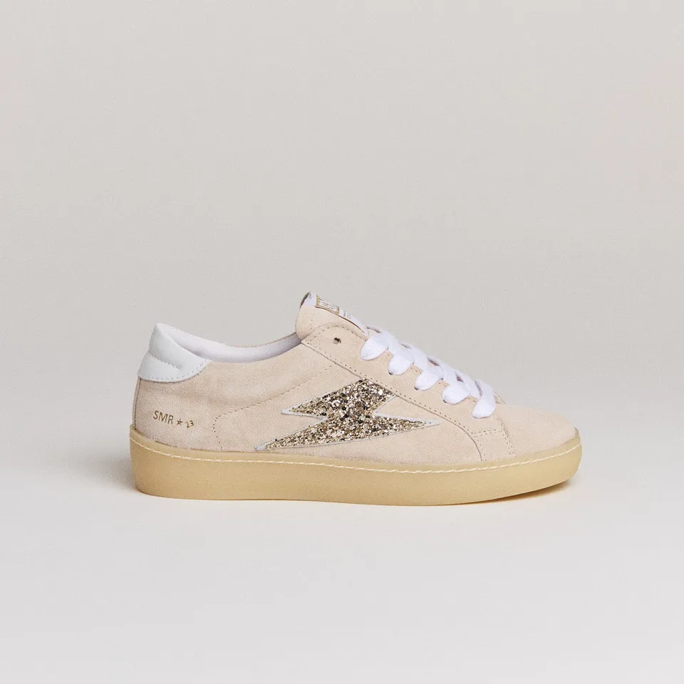 SMR Maya D602 baskets beige or daim glitter