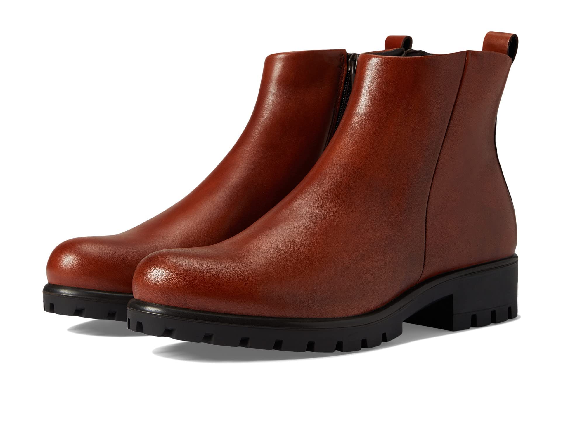 ECCO Modtray Bottine Cuir Femme Noir 38 Imperméable