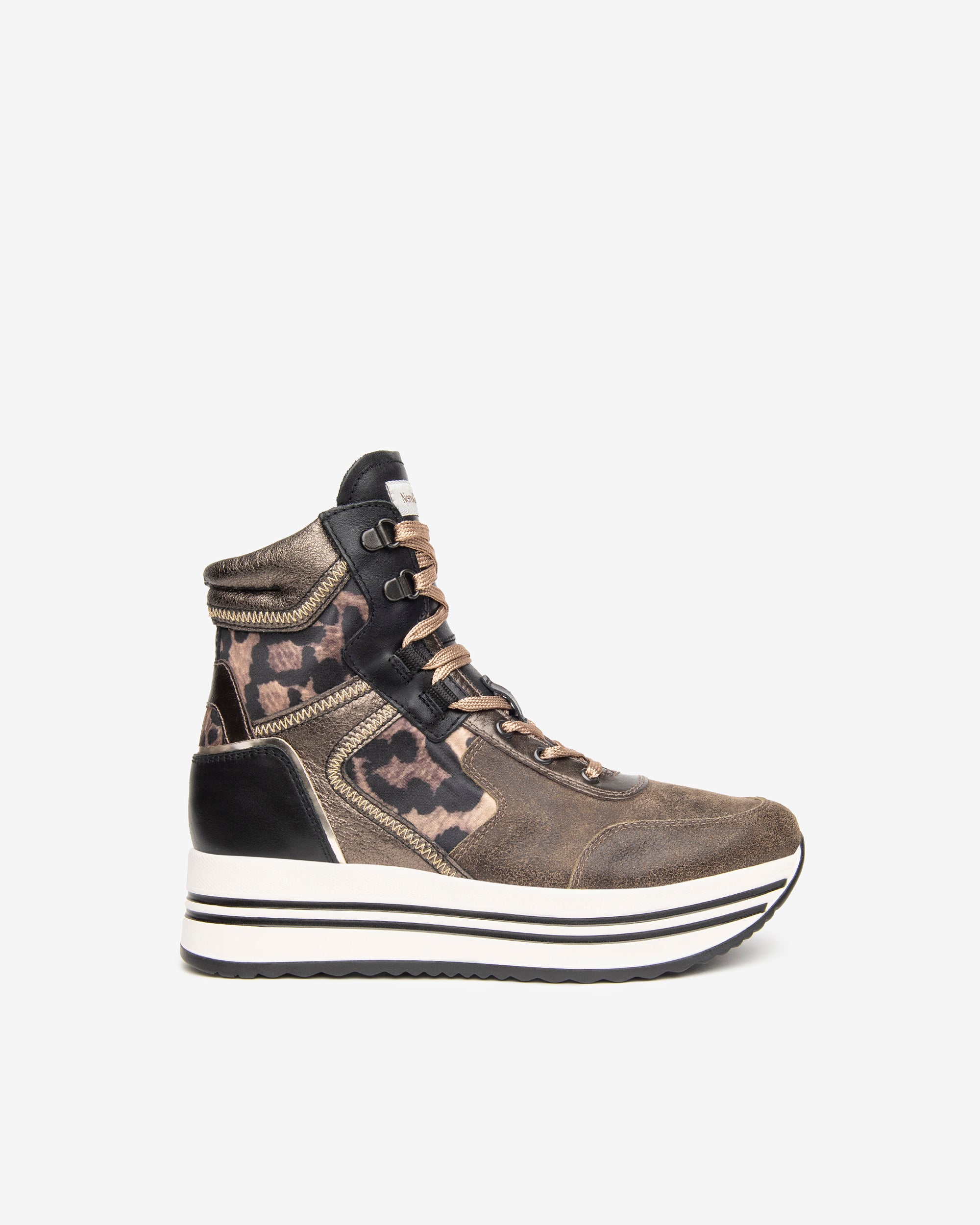 Nerogiardini Sneakers montantes femme cuir DryGo