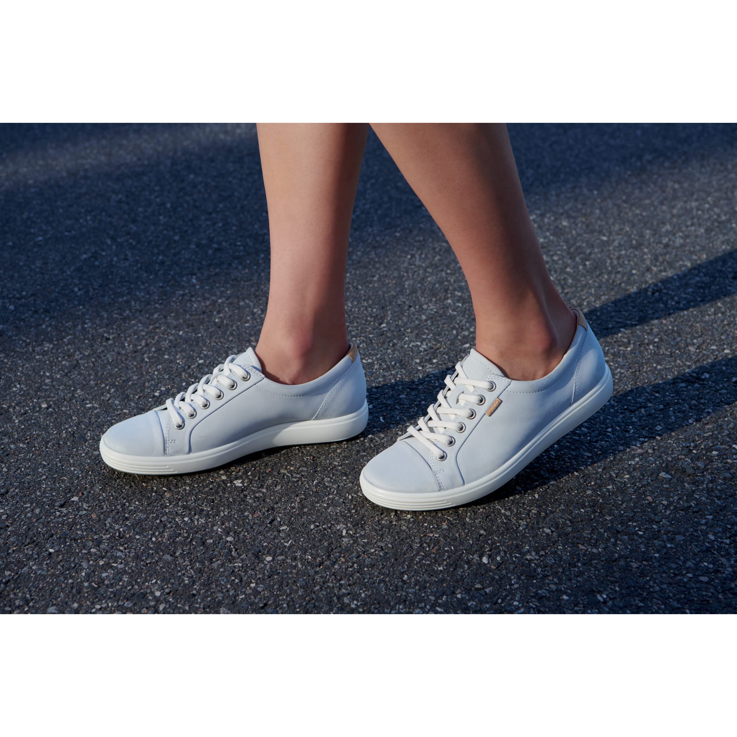 Ecco Soft 7 Sneakers Basses Femme Noir 39 EU Cuir