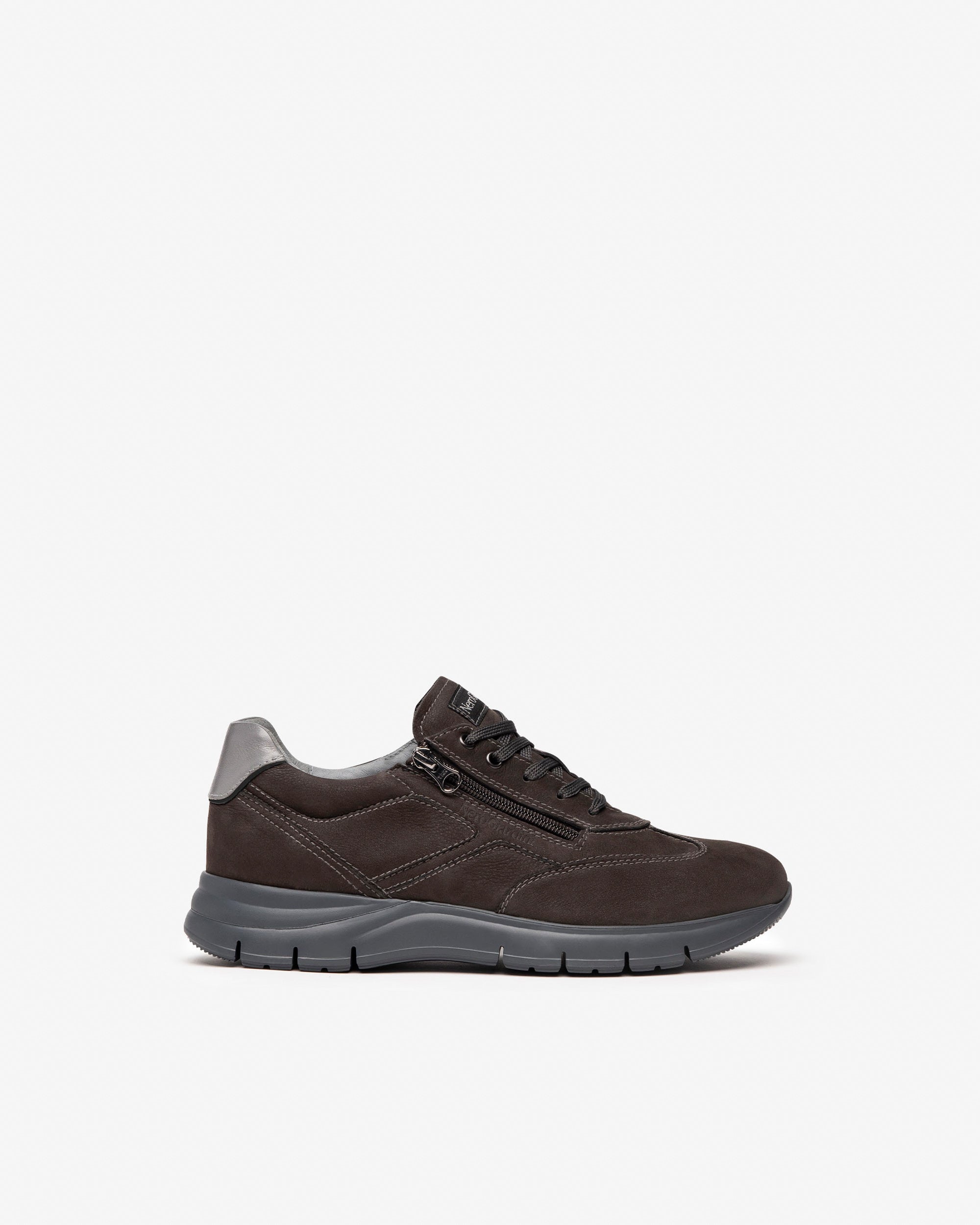 NeroGiardini Sneakers Homme Cuir Velours Baskets Confort