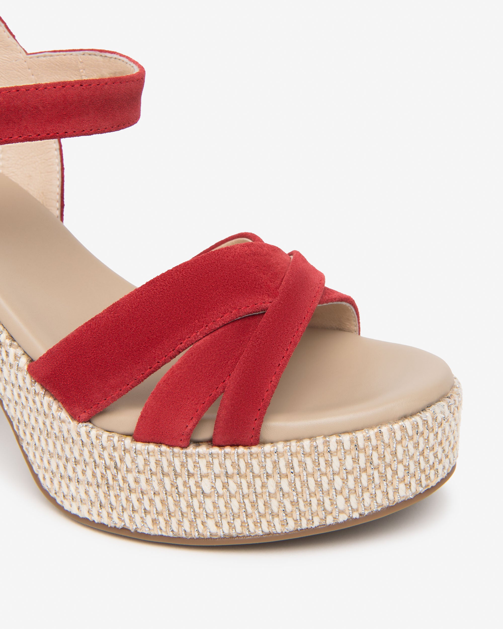 NeroGiardini Sandales Femme en Cuir Velours Été