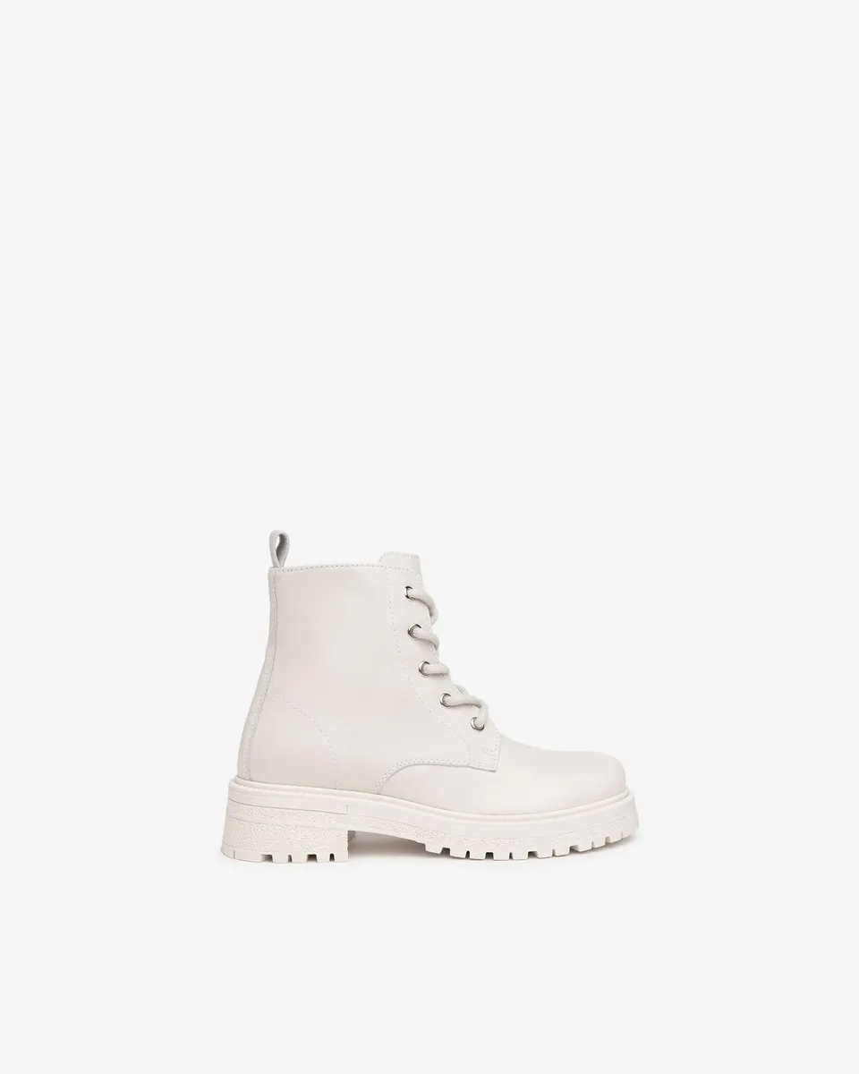 NeroGiardini Teens bottines cuir fille fermeture éclair
