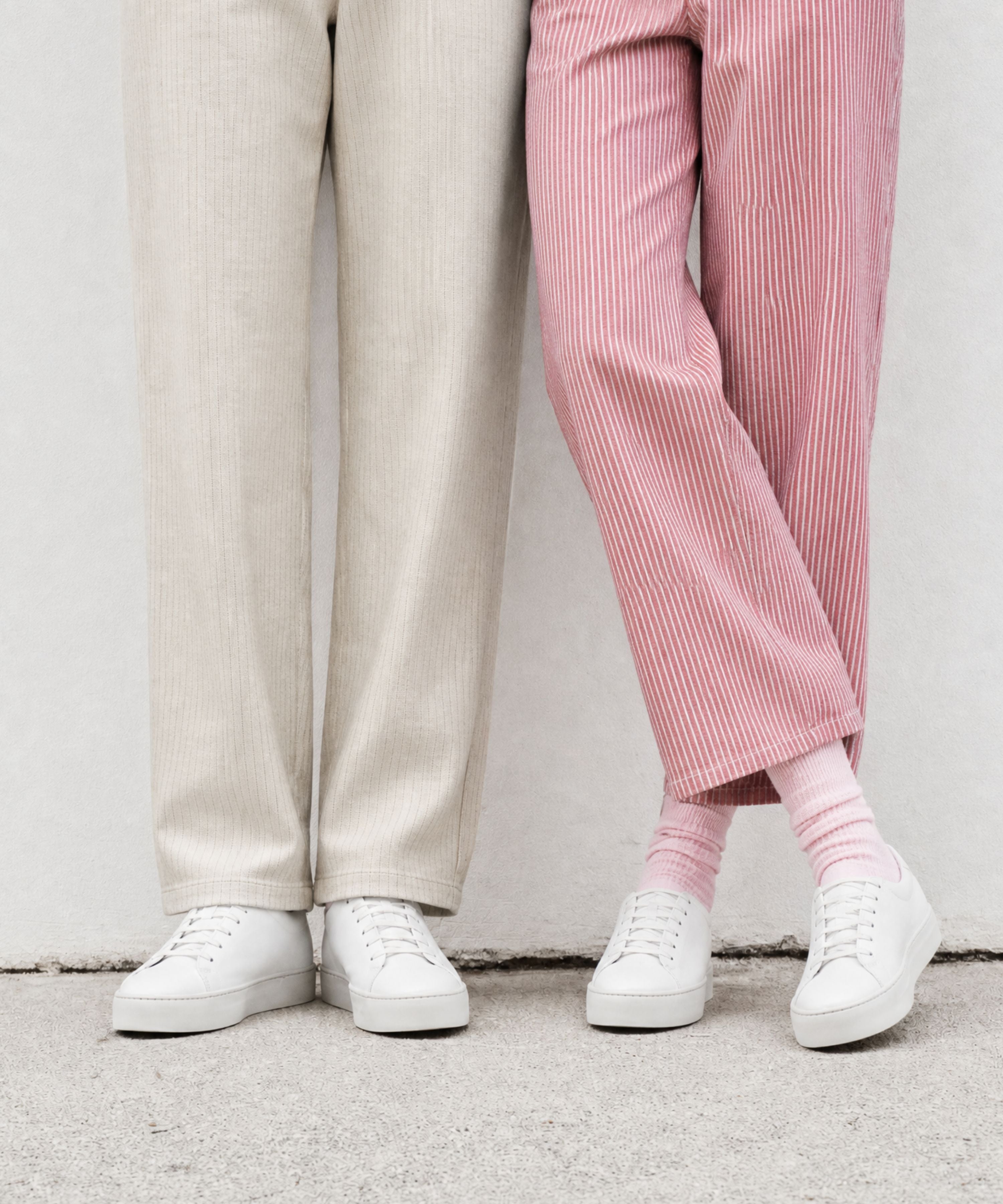 JAK Royal White sneakers cuir blanc