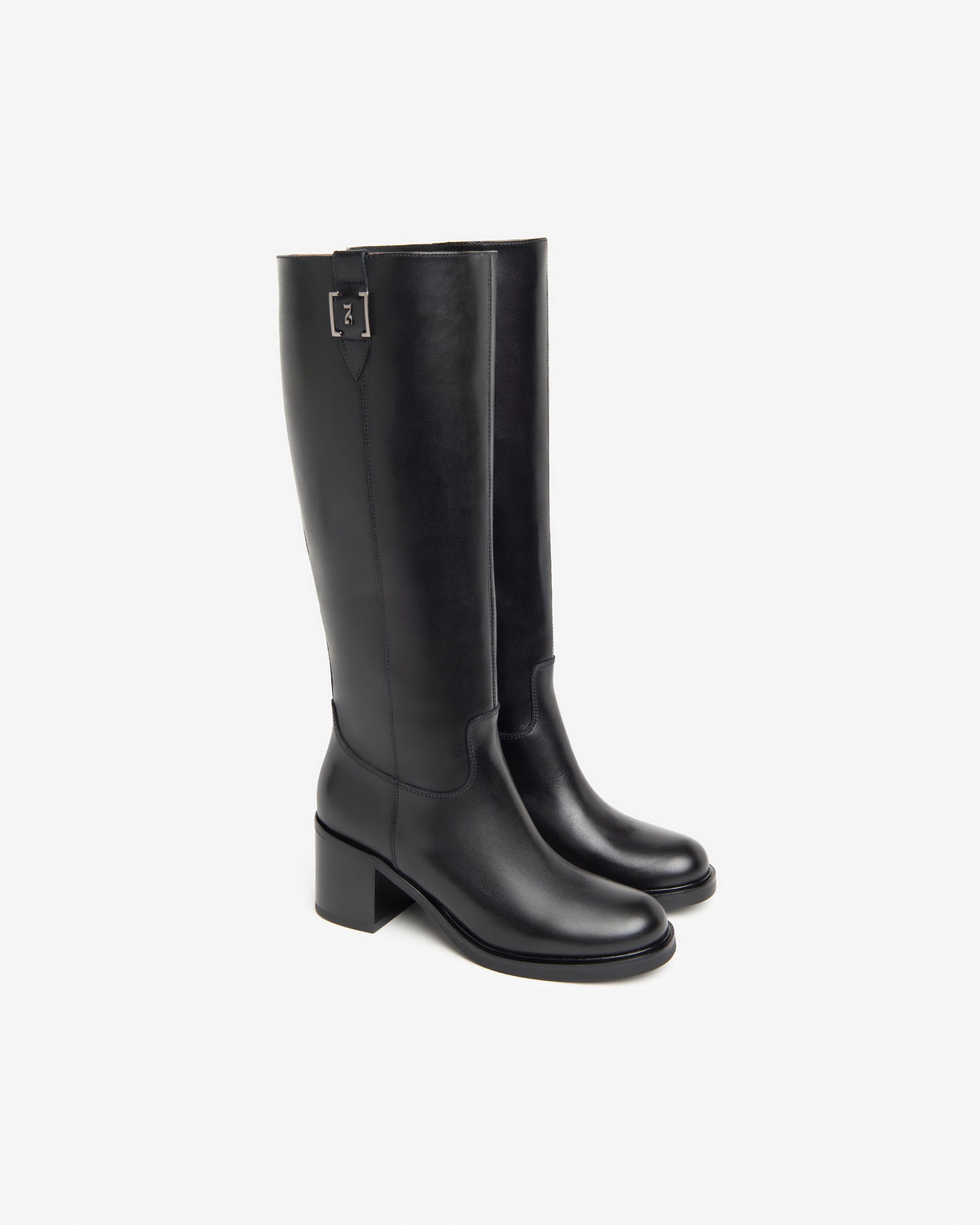 NeroGiardini Bottes Femme Cuir Confort Hiver 35-41