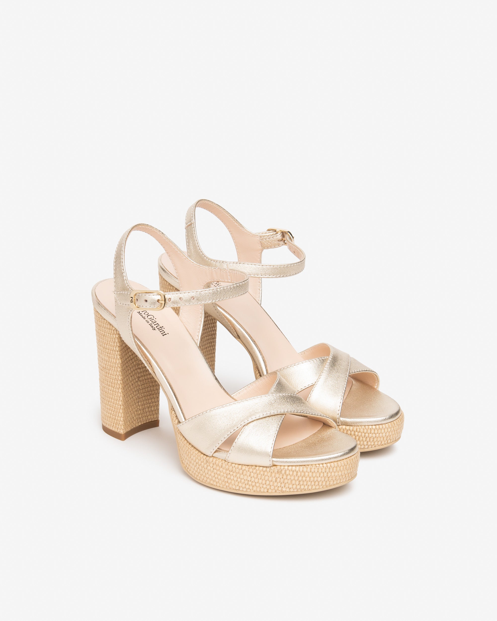 NeroGiardini Sandales Femme Cuir Été Taille 38
