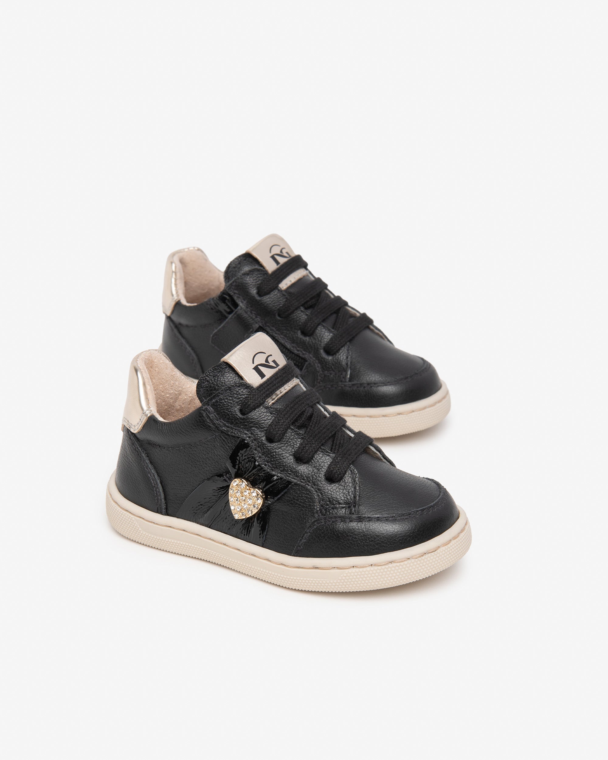 Nerogiardini Sneakers Junior Fille Cuir 19-24 Zip