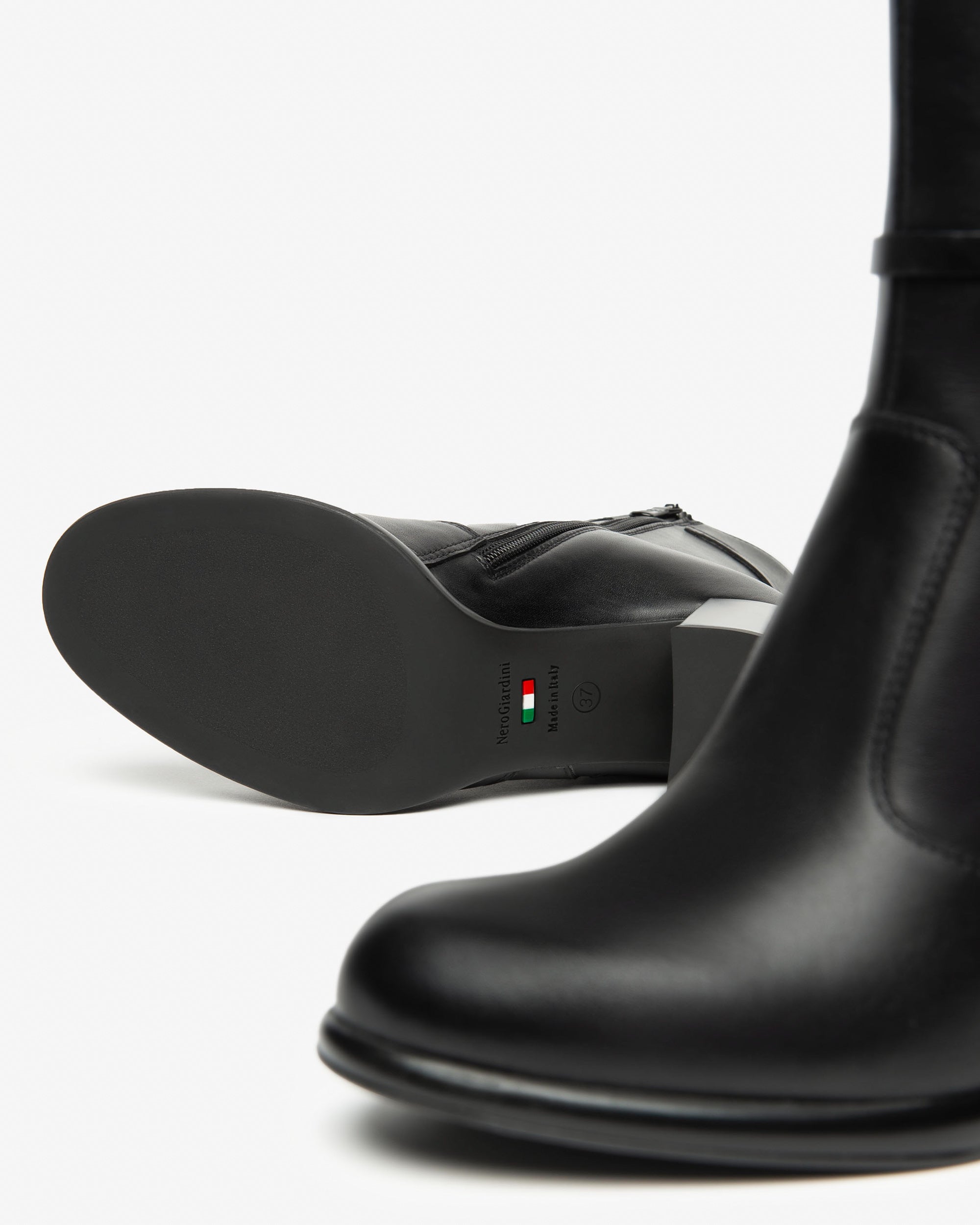 NeroGiardini Bottines Femme Cuir Confort Quotidien