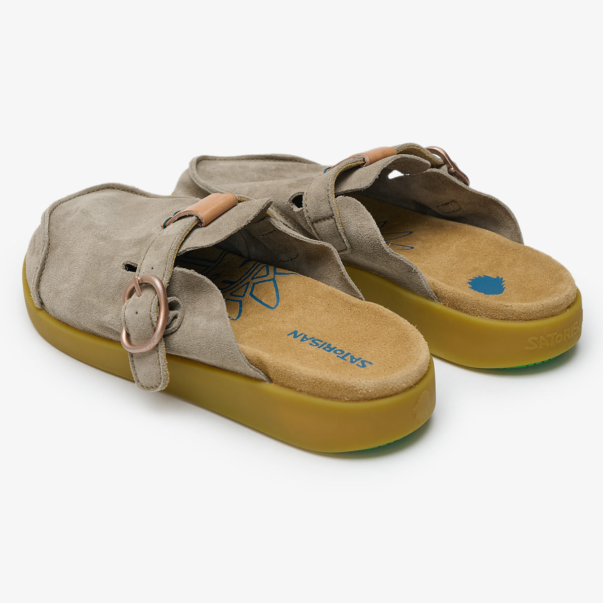 Satorisan Hoote Lux slip on gris daim