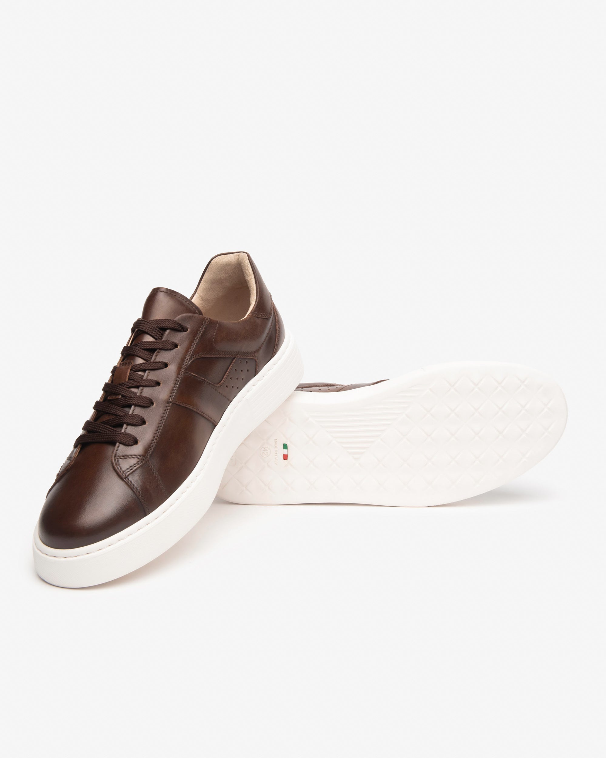 Nerogiardini Sneakers Homme Cuir Baskets Ville Italie