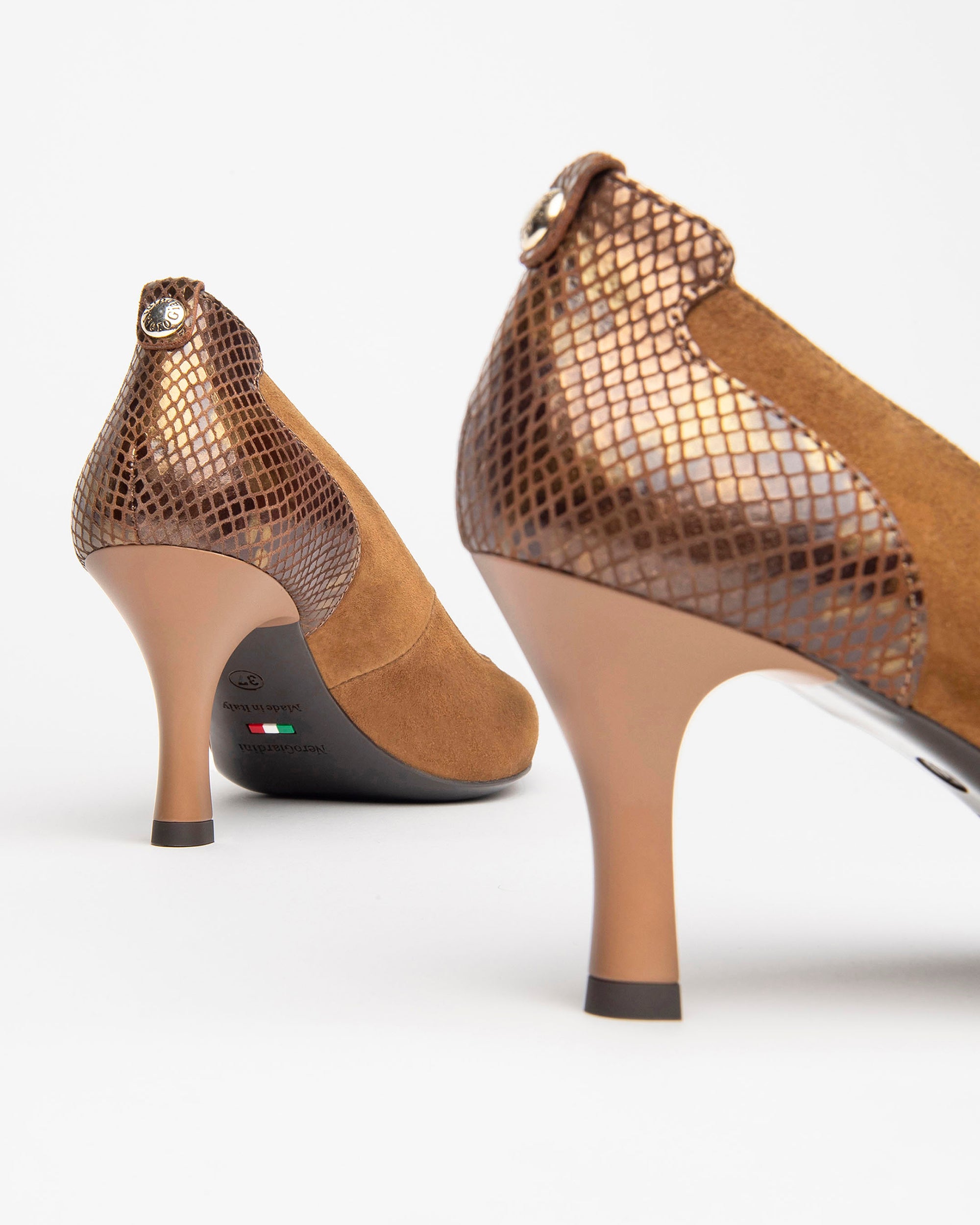 NeroGiardini Escarpins Femme Cuir Velours Automne-Hiver