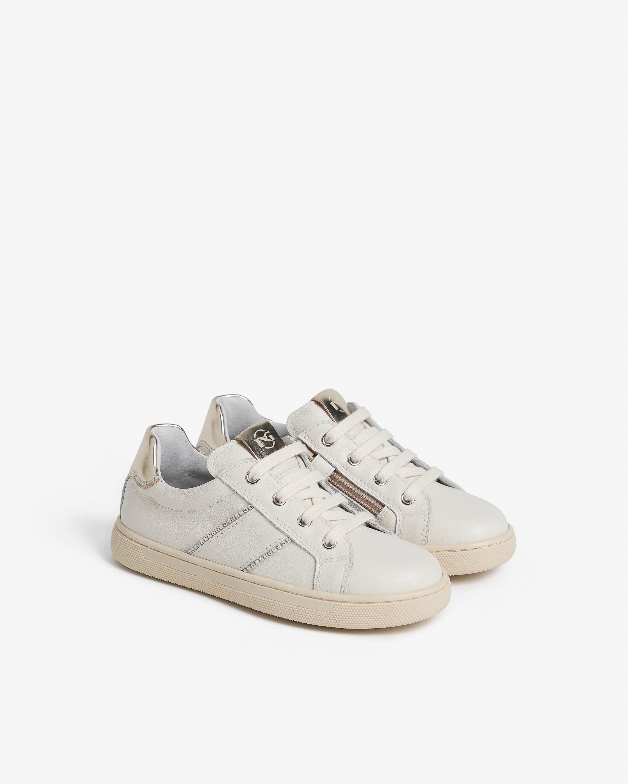 NeroGiardini Sneakers Baskets Fille Cuir DryGo 25-30