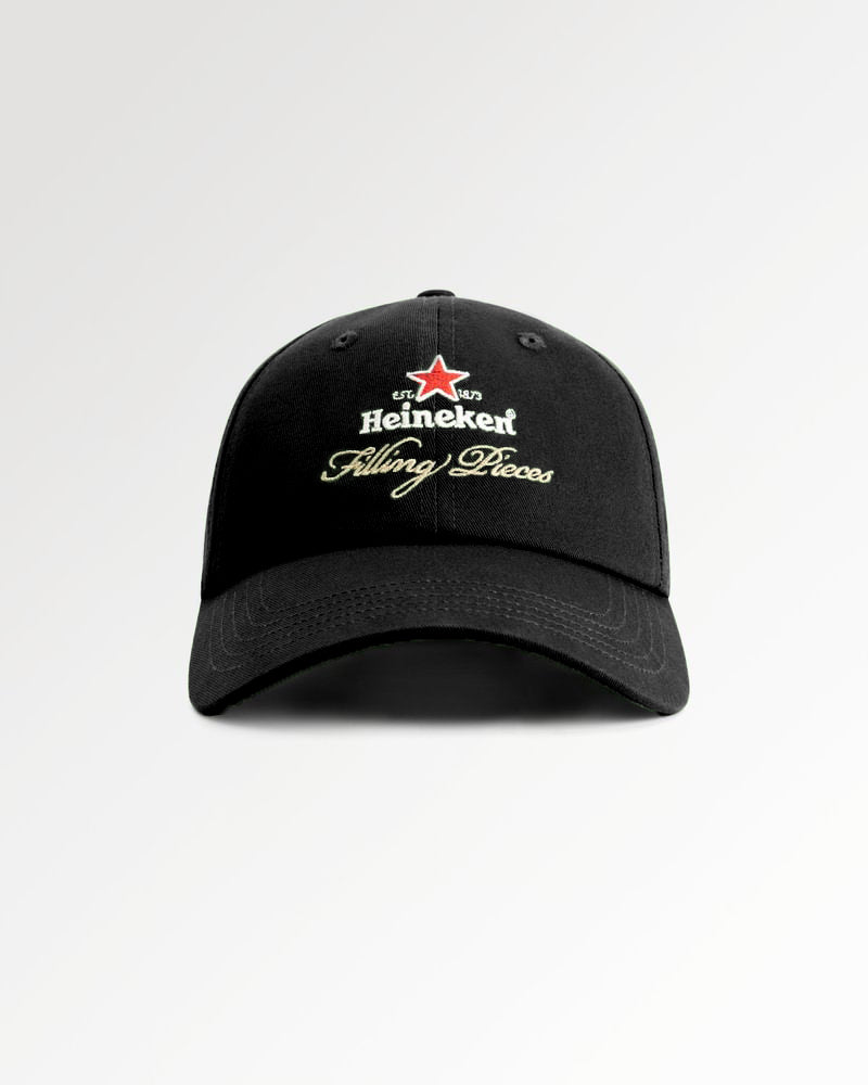 Filling Pieces Heineken Casquette noire coton bio taille unique