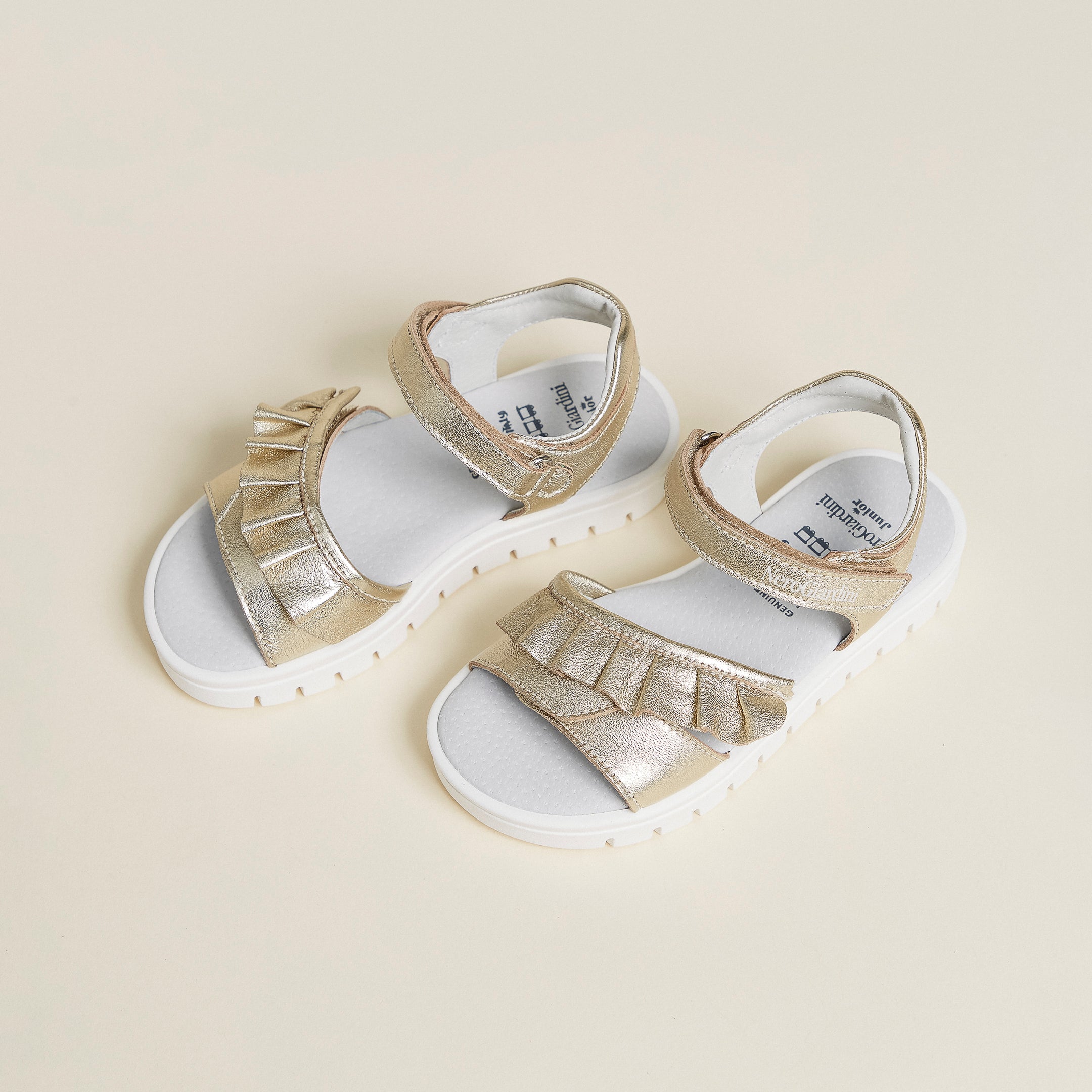 NeroGiardini Sandales Junior Fille Cuir Pointure 25-30