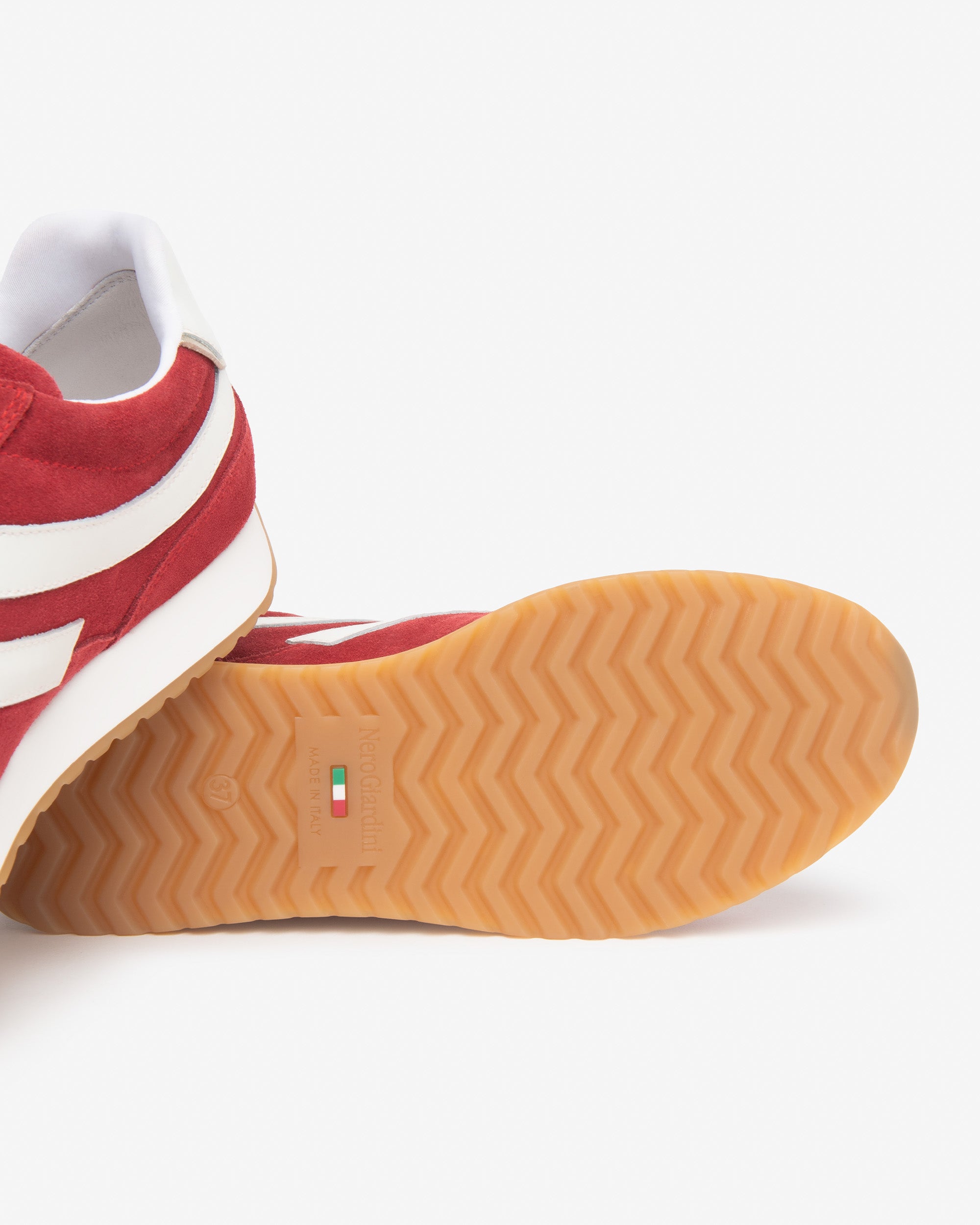 Nerogiardini Sneakers Femme Cuir Velours Memory Été
