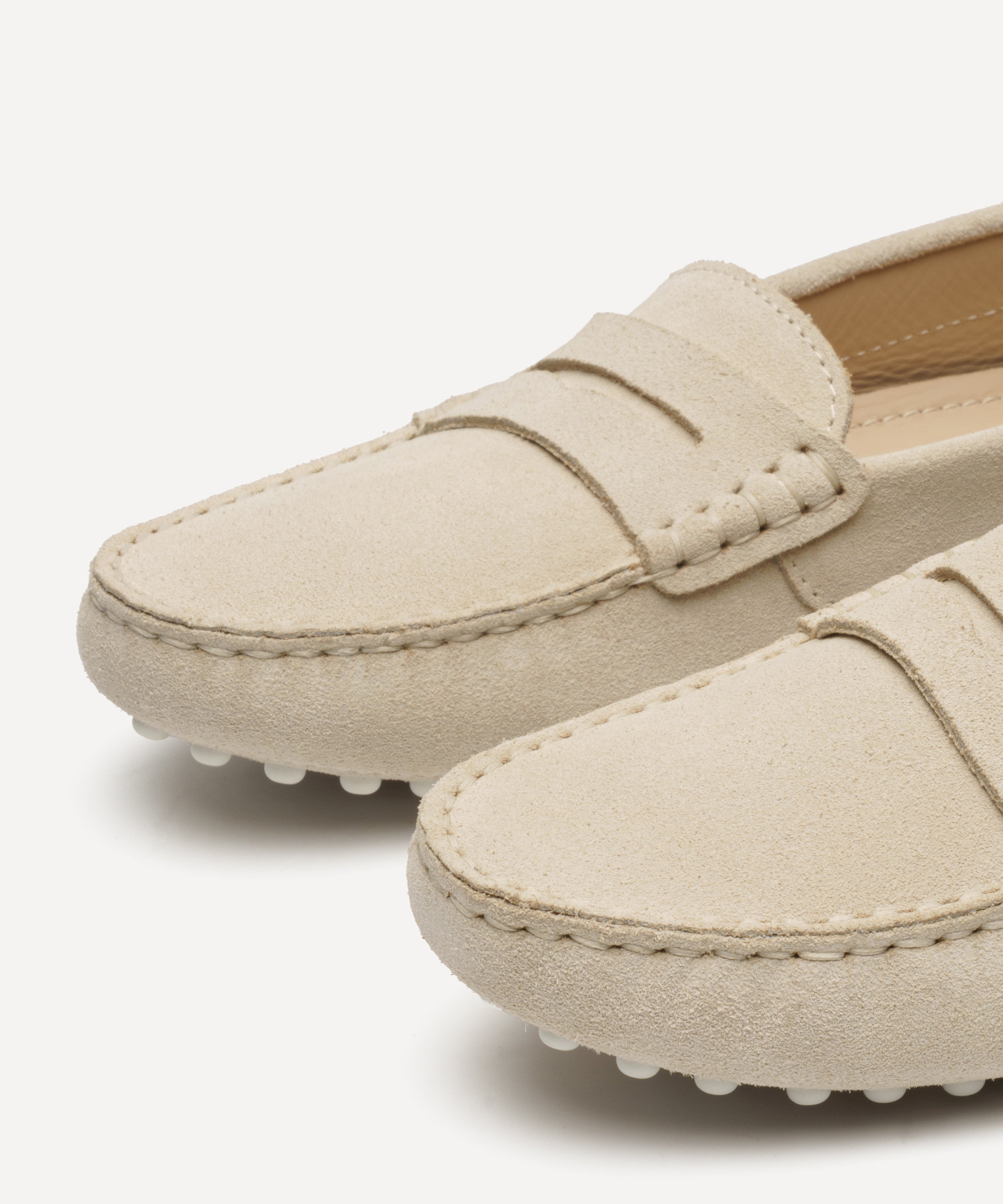 JAK Strada SD Cream mocassins suède crème femme
