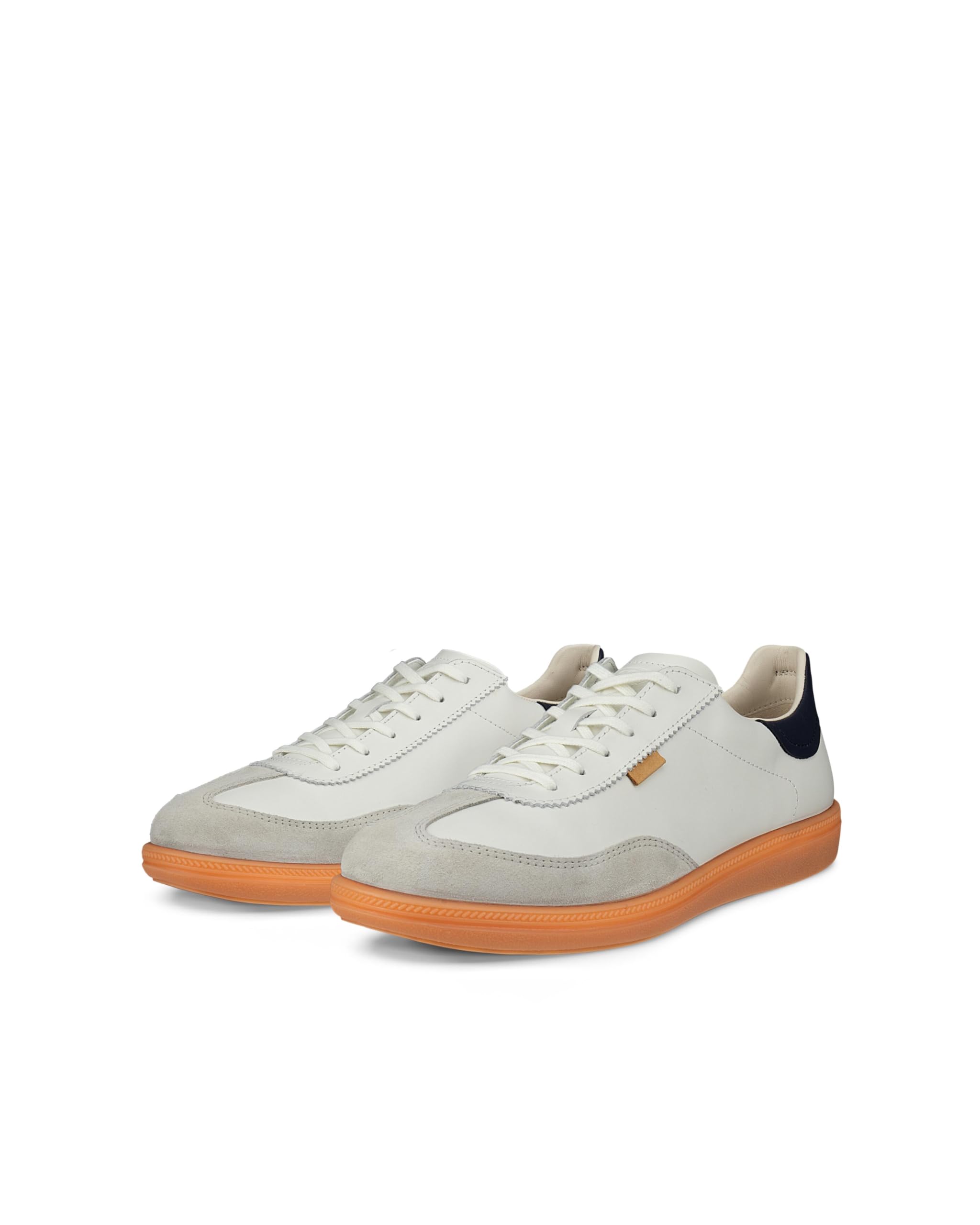 ECCO Soft 7 basket femme blanc cuir daim