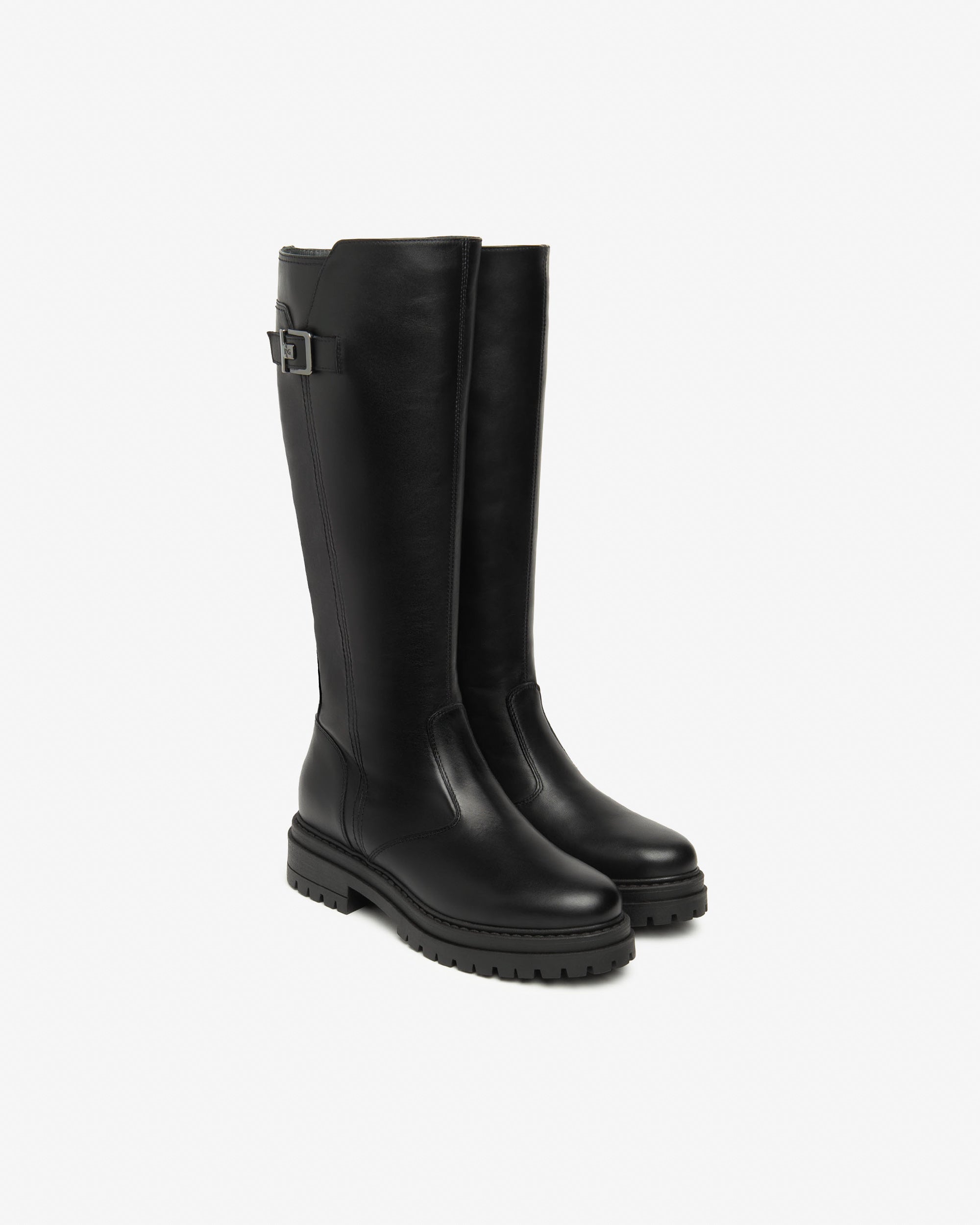 NeroGiardini Bottes Femme Bottes Cuir DryGo Hiver