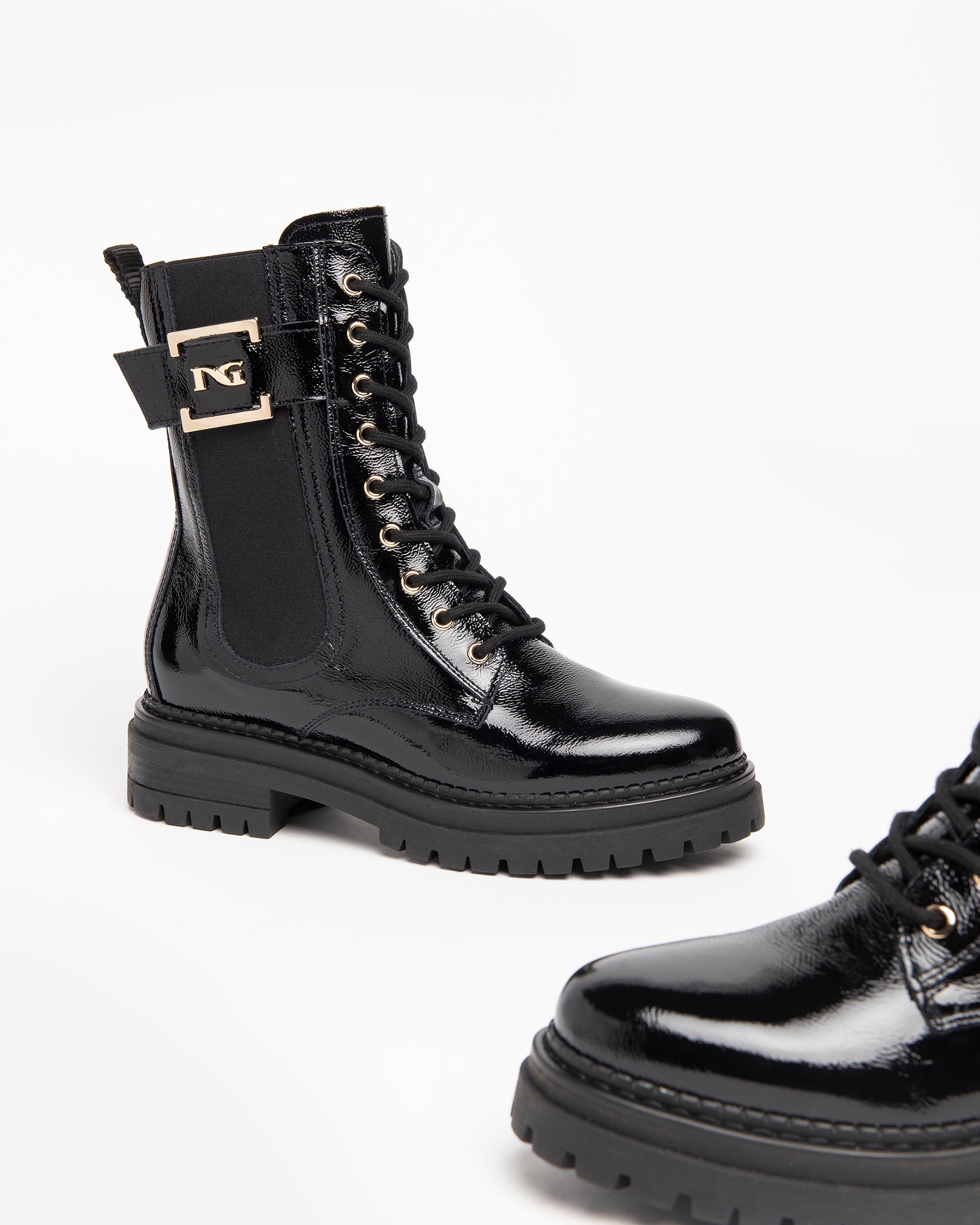 NeroGiardini Bottines Femme Vernis DryGo Confort 38