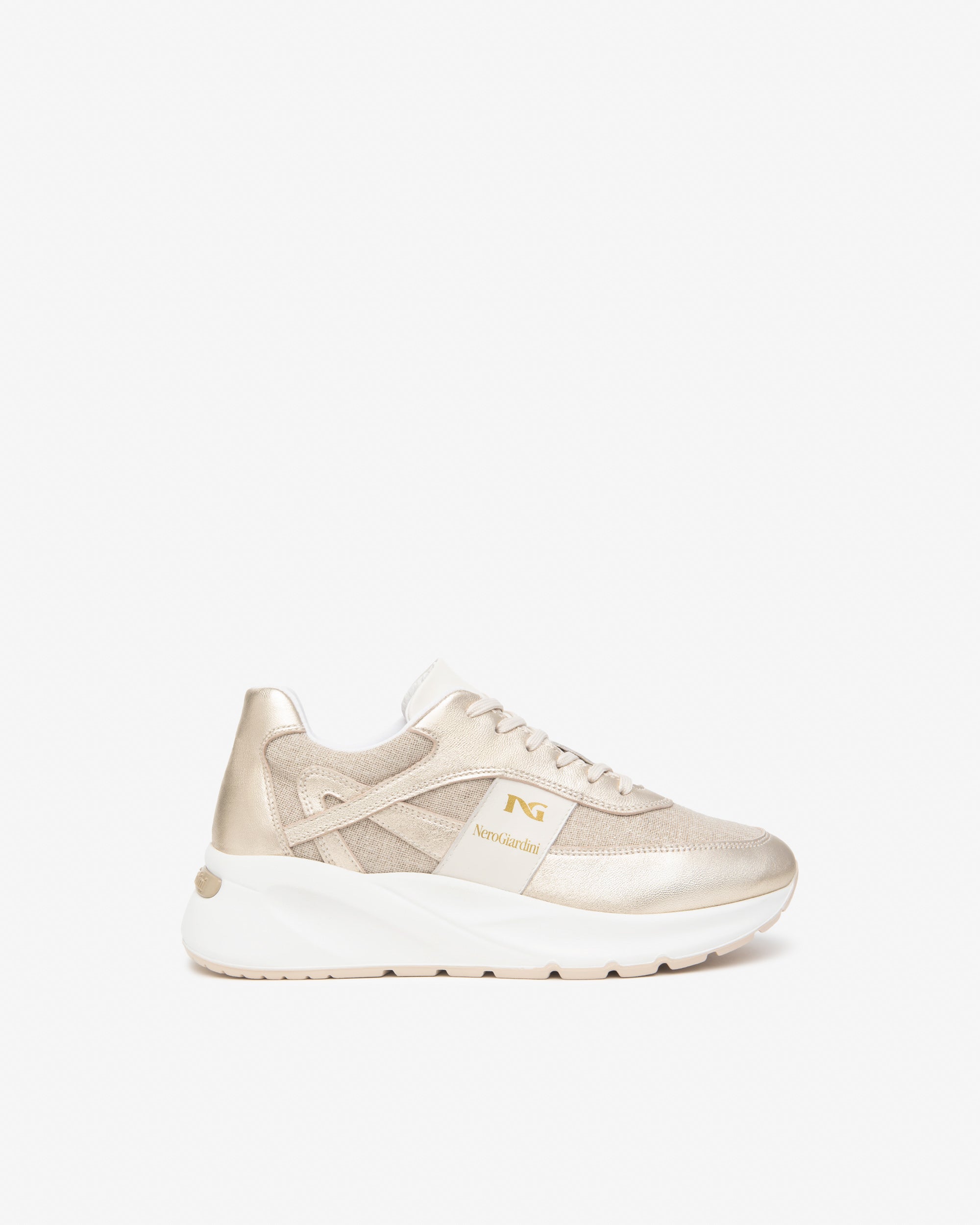 NeroGiardini Sneakers Femme Cuir Tissu DryGo 37