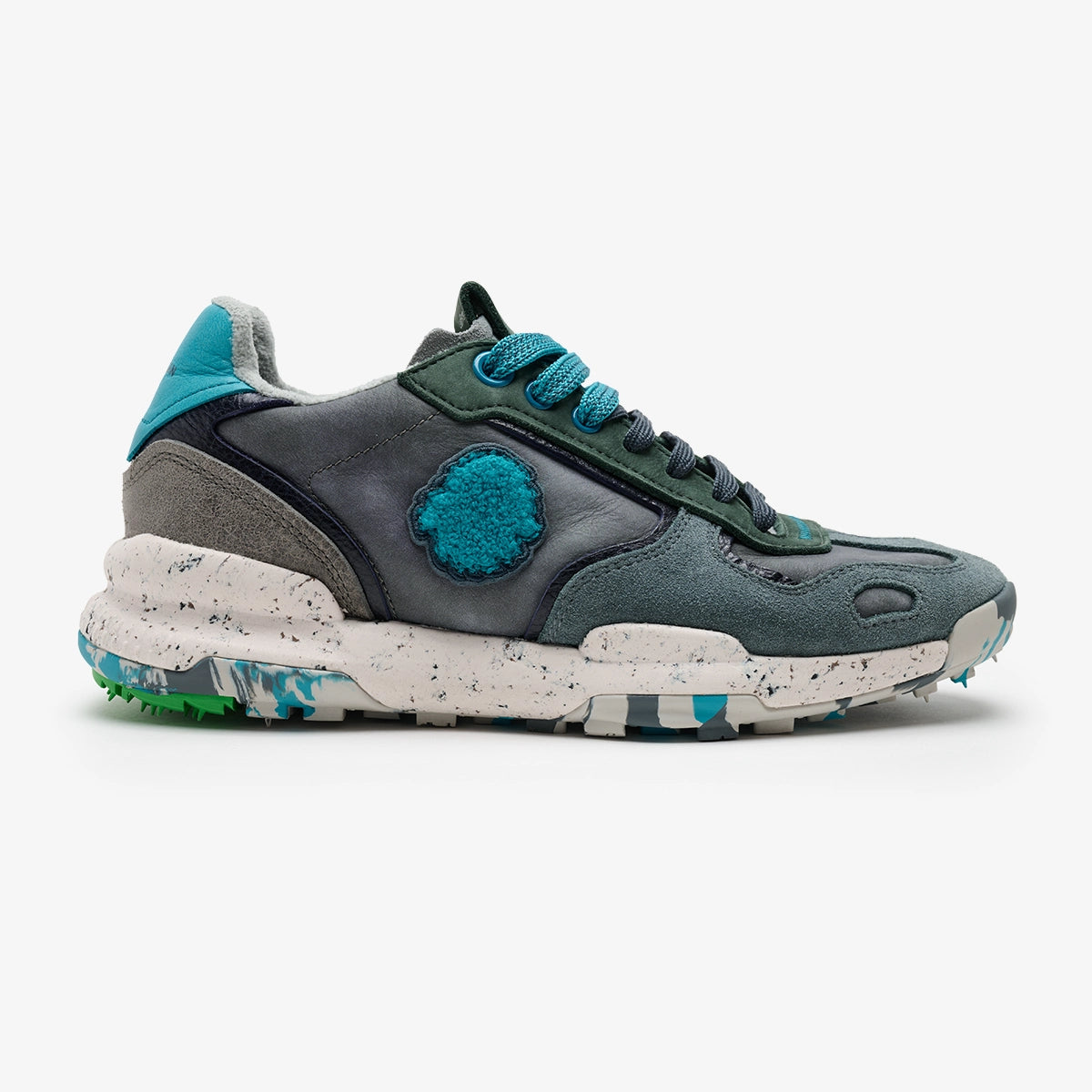Satorisan Chacrona Premium EVO baskets cuir homme Blues