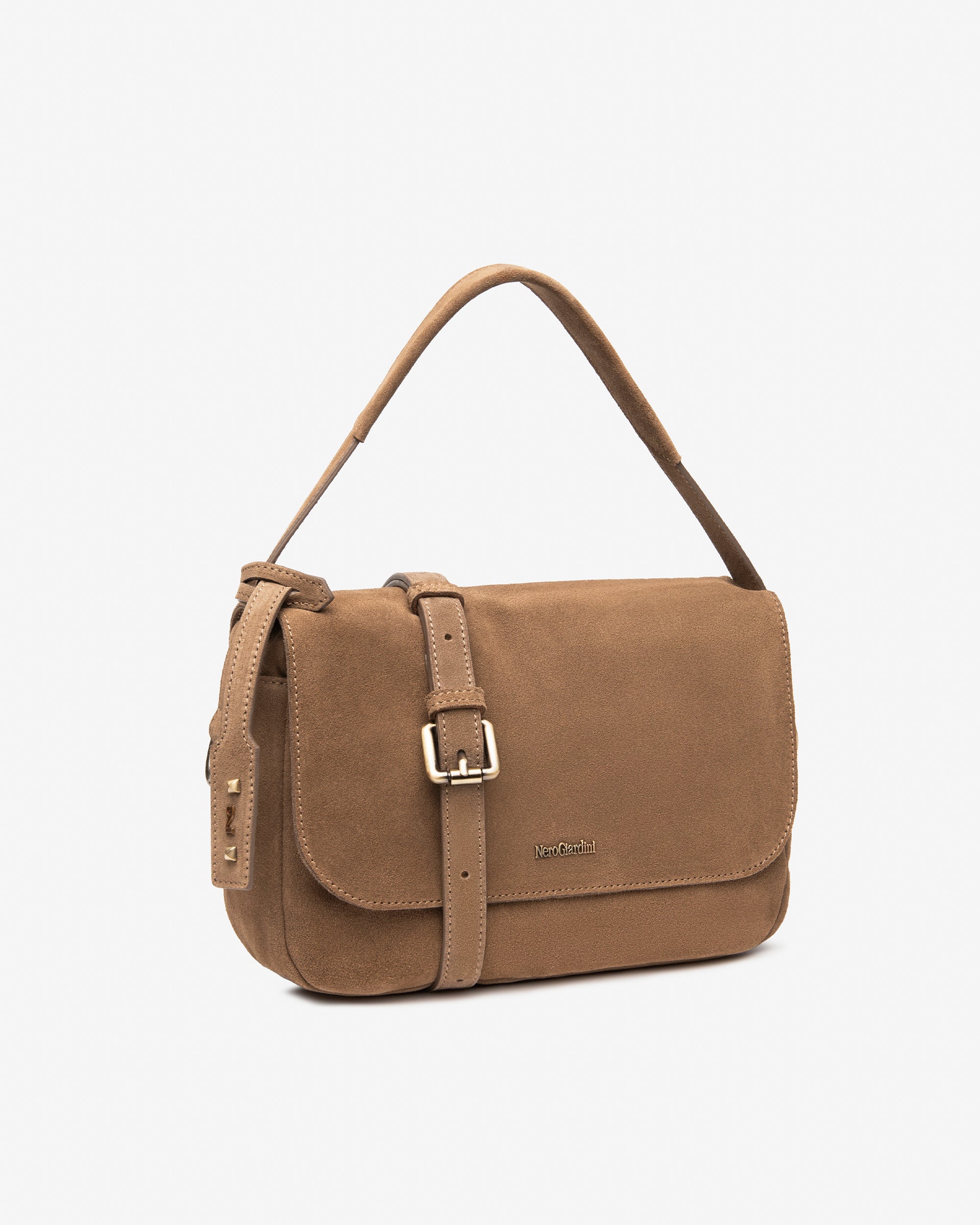 Nerogiardini Sacs Sac Épaule Femme Cuir PZ Italien