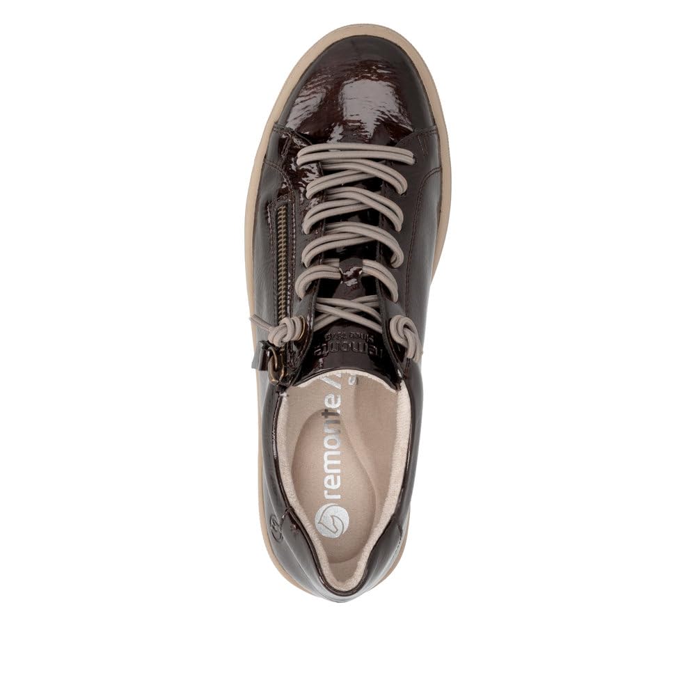 Remonte D0920 Baskets Basses Femme Marron 39 EU Vegan