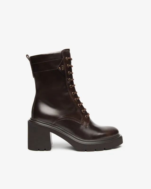 NeroGiardini Bottines Motardes Femme Cuir Talon 85