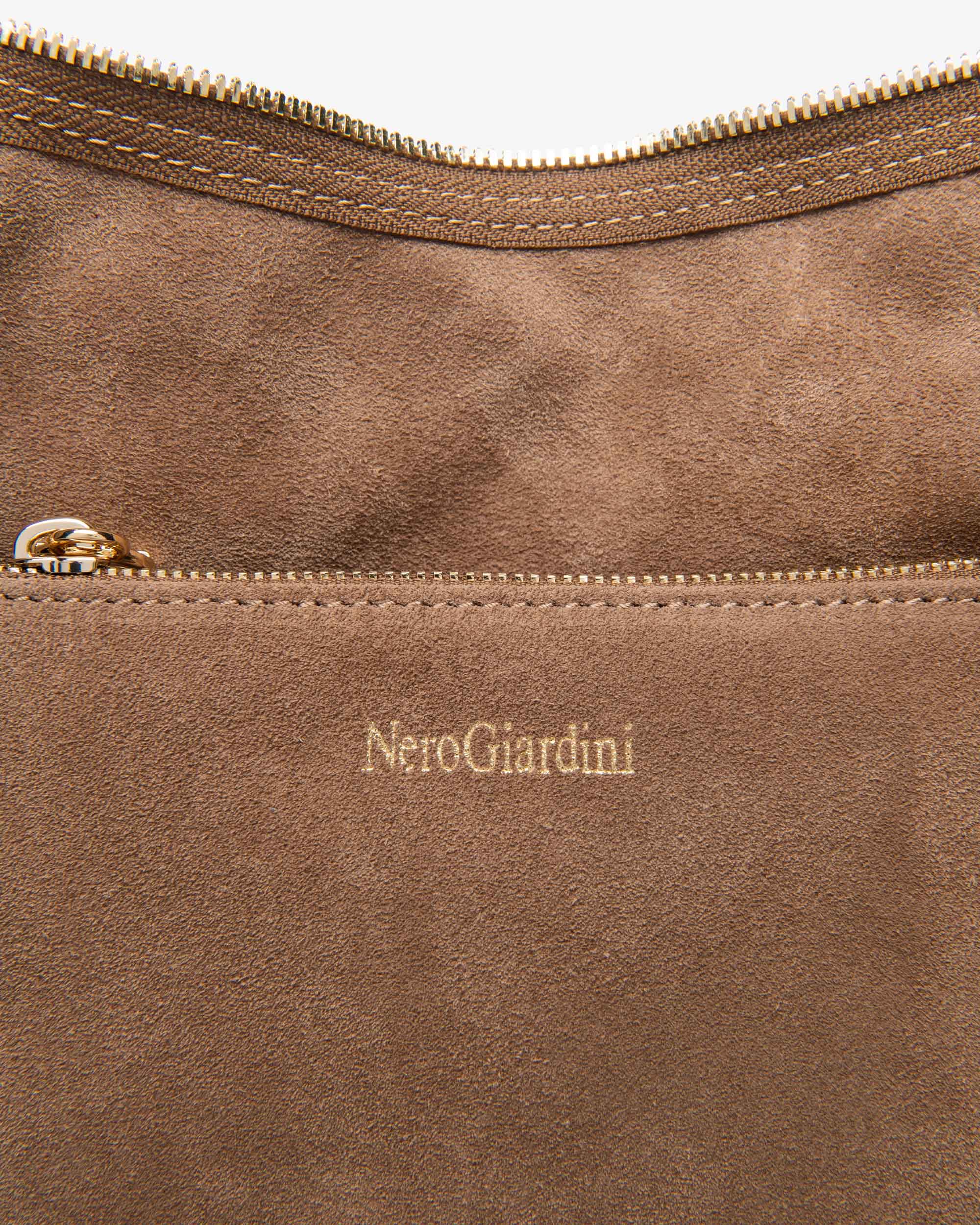 NeroGiardini Besace Femme Cuir Velours Hobo Taille PZ