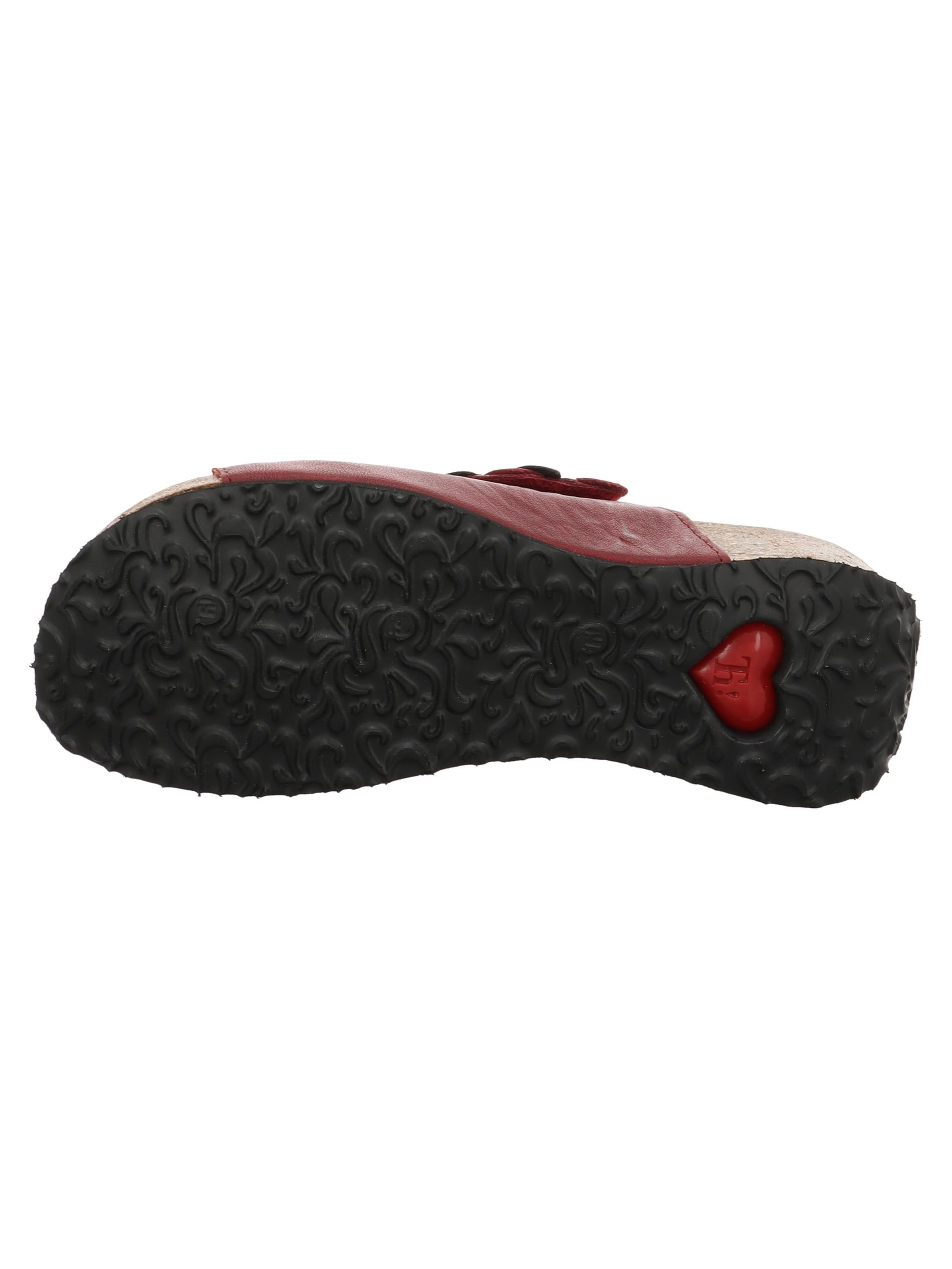 Think Mizzi mules femme cuir noir doublure cuir