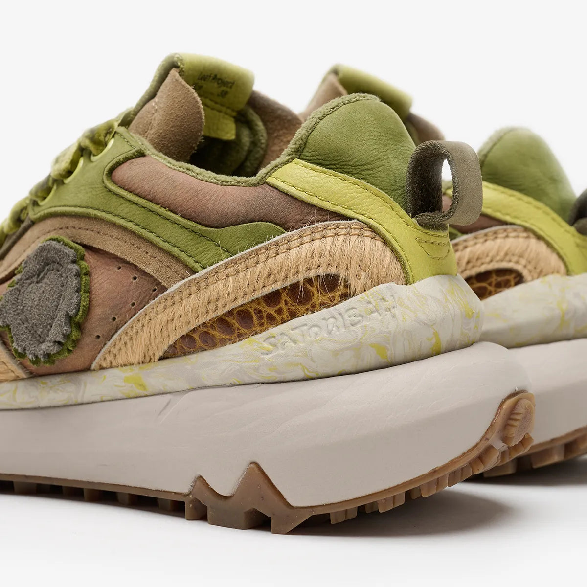Satorisan Chacrona Metta Premium EVO baskets Camel cuir