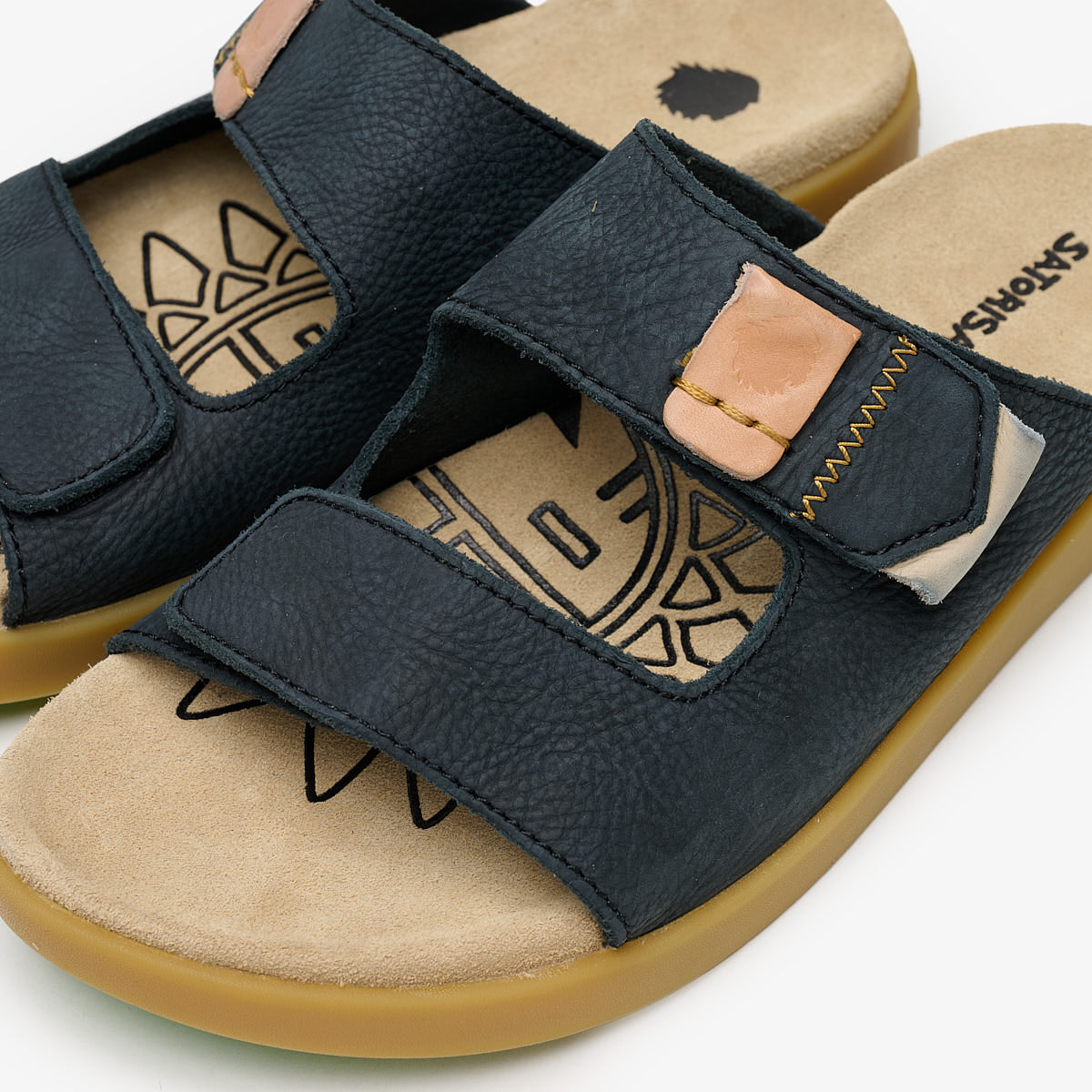 Satorisan Hootsani Premium sandales Carbon cuir