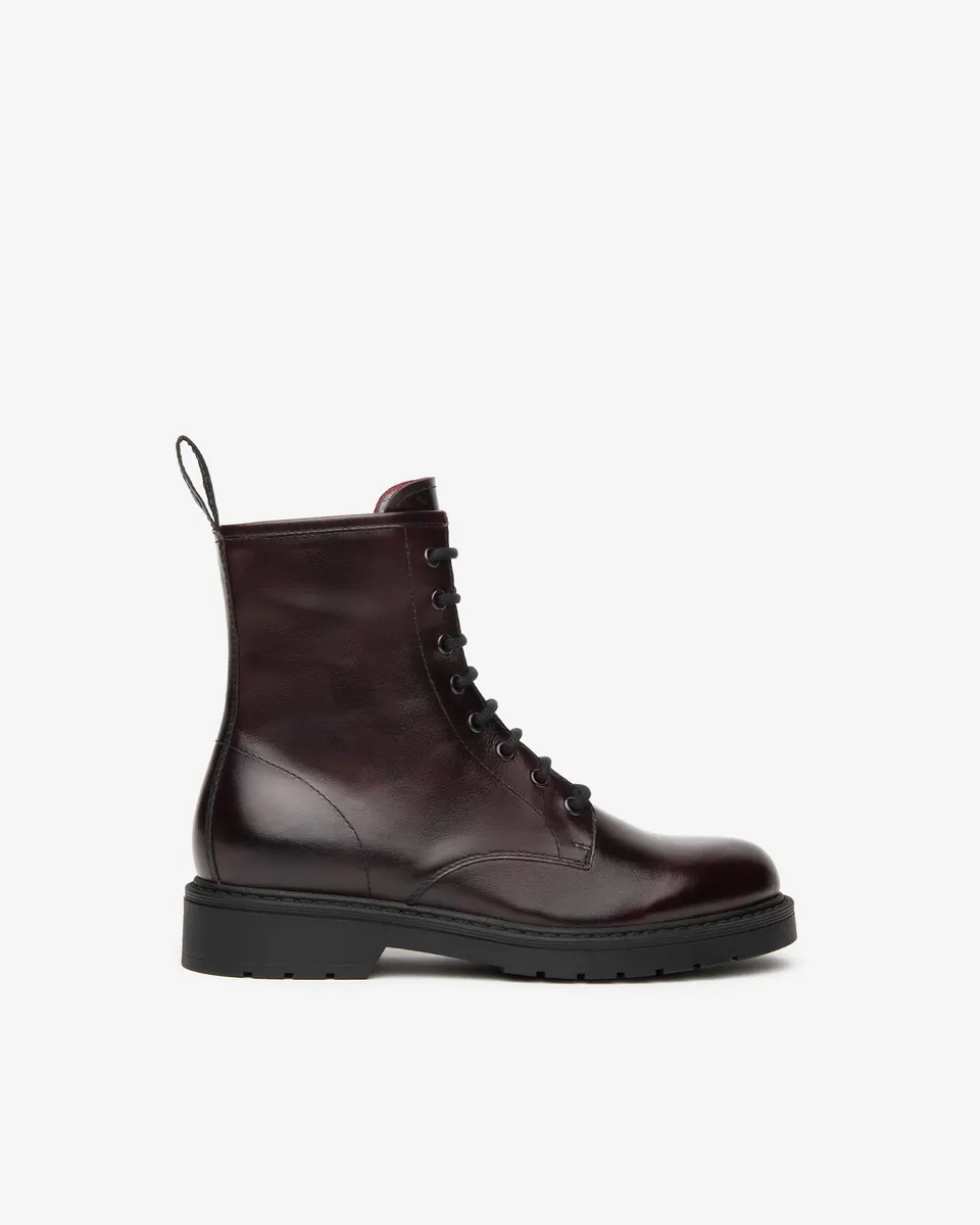 Nerogiardini Bottines Motardes Femme Cuir Python 30mm