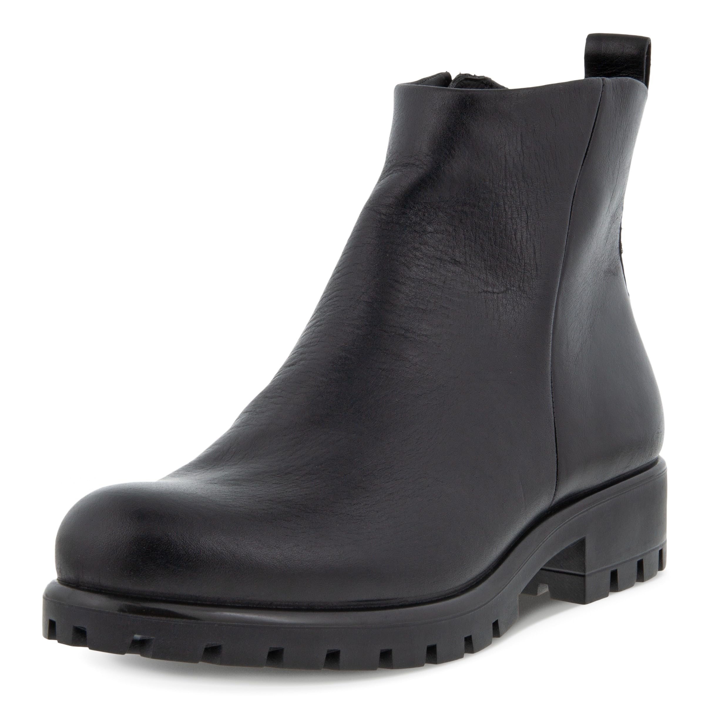 ECCO Modtray Bottine Cuir Femme Noir 38 Imperméable