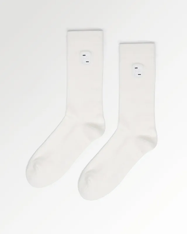 Filling Pieces Patch chaussettes coton blanc