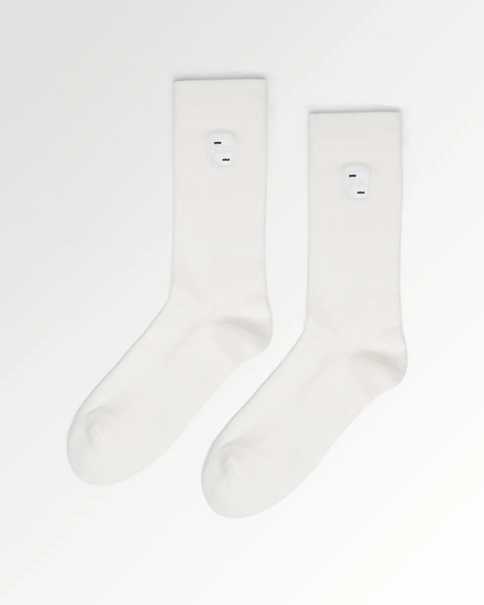 Filling Pieces Patch chaussettes coton blanc