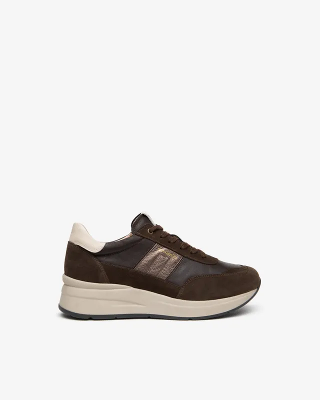 NeroGiardini Sneakers Femme Cuir Daim Plateforme 35-41