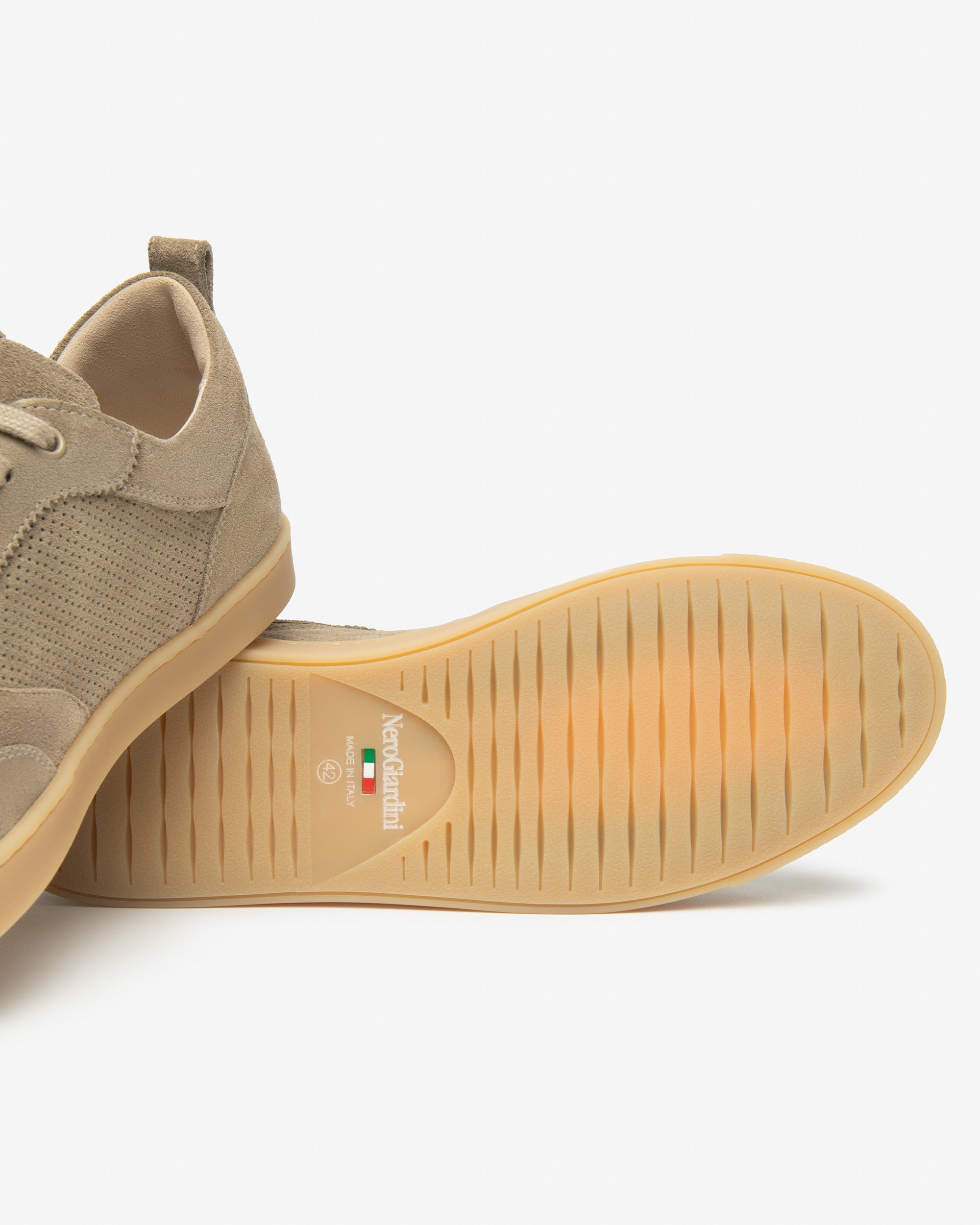 NeroGiardini Sneakers Homme Cuir Velours Confort Ville