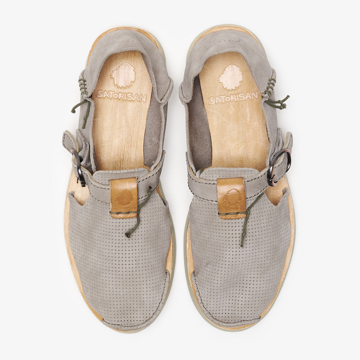 Satorisan Benirras sandales cuir Rocky Grey