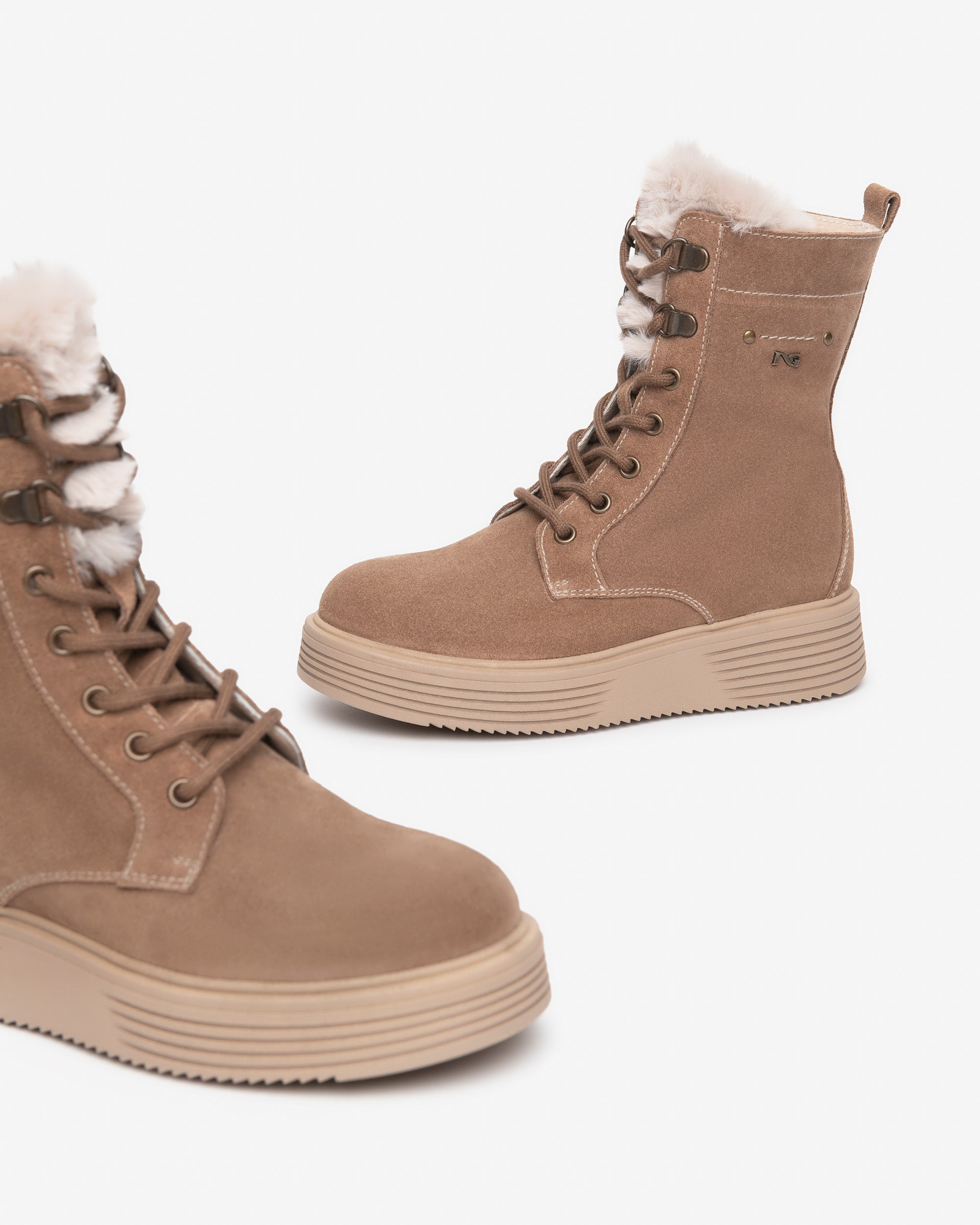 NeroGiardini Bottines Fille Motardes Velours 34