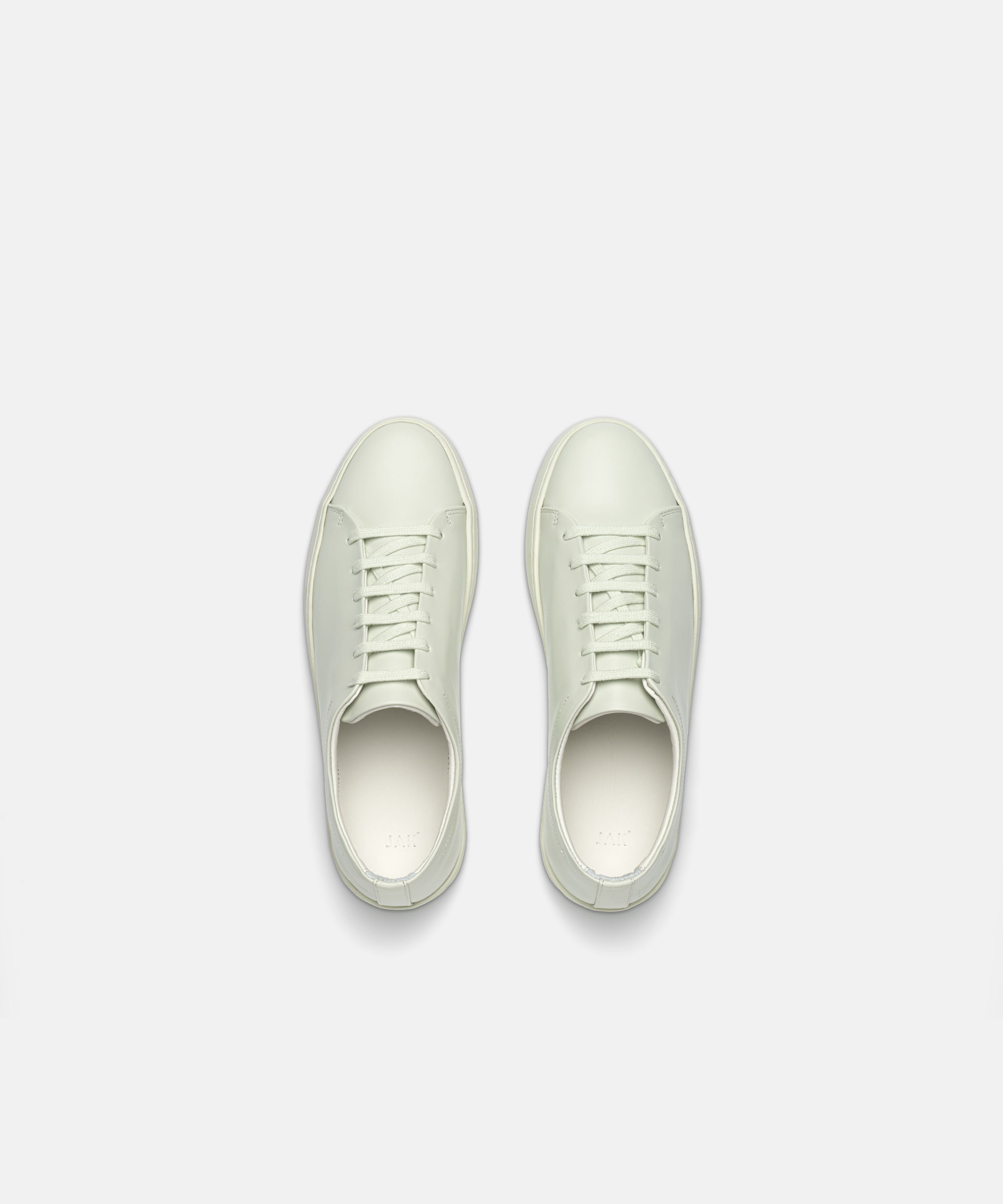 JAK Royal Aqua baskets cuir bleu clair