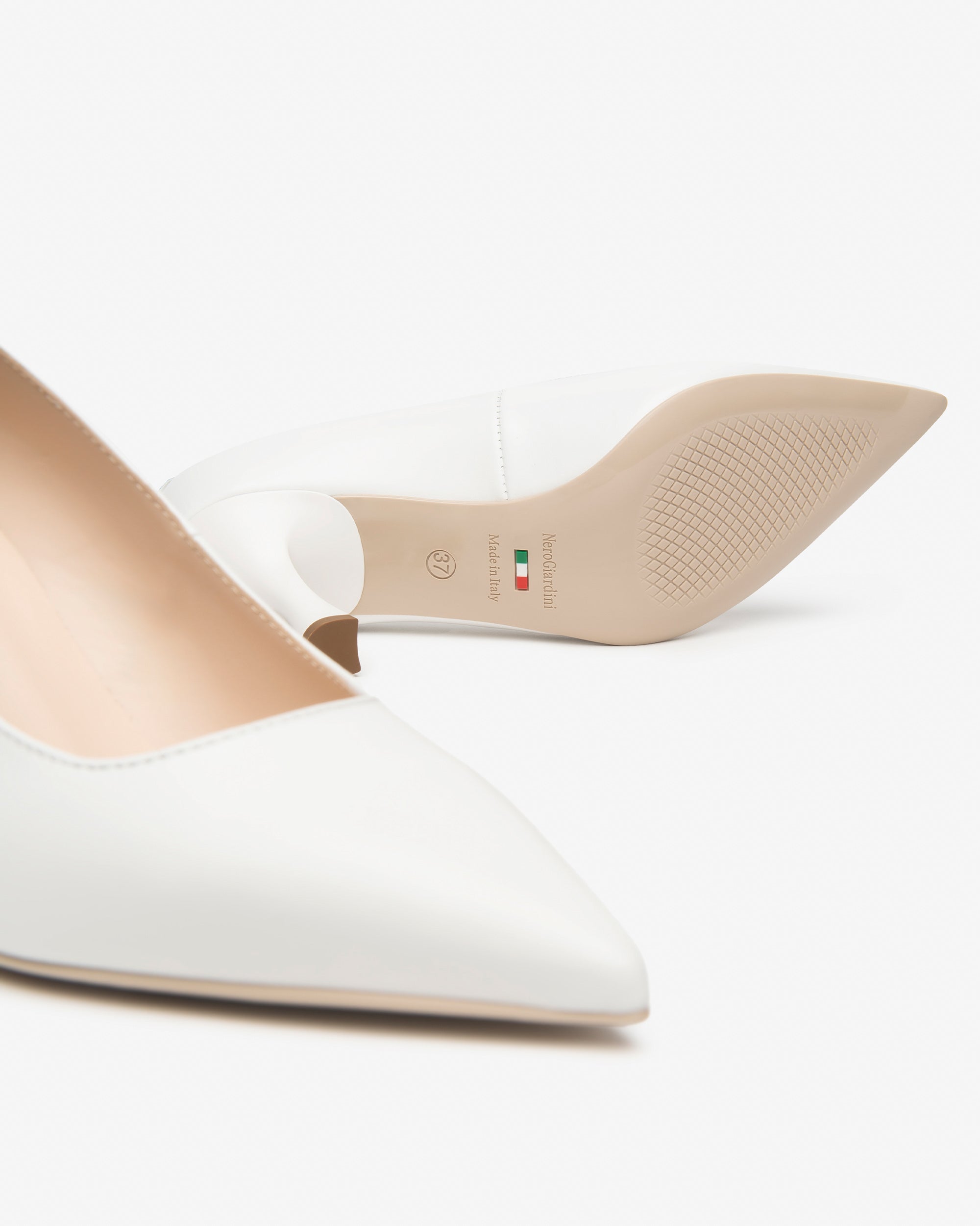 Nerogiardini Escarpins Femme Cuir Bout Pointu 75 mm