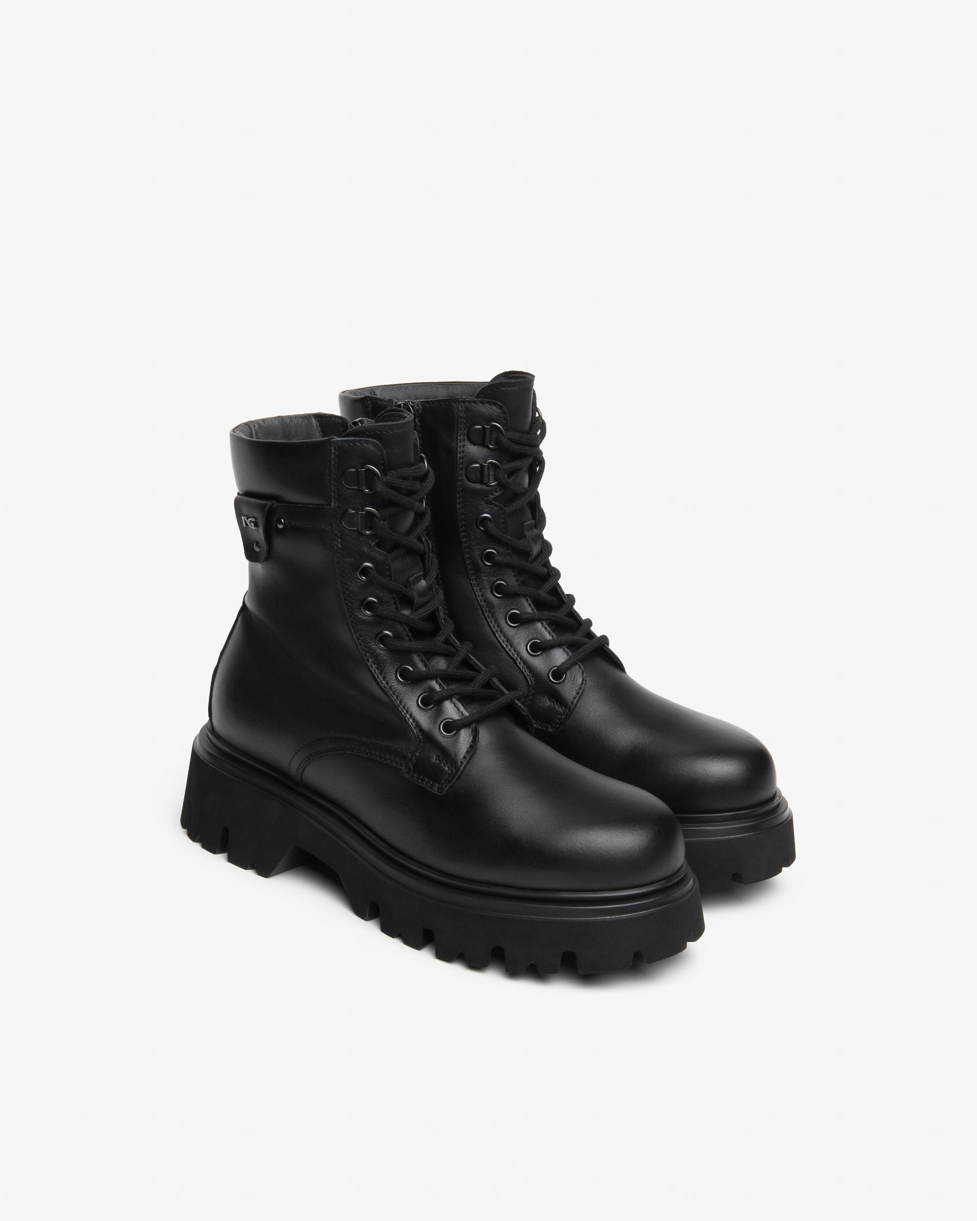 NeroGiardini Bottines Motardes Femme Cuir Talon 55 mm