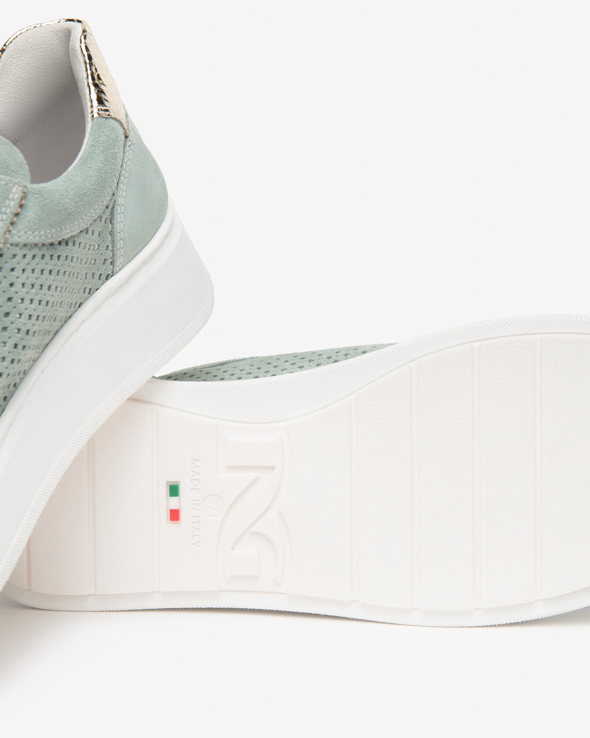 NeroGiardini Sneakers Femme Cuir Velours Technique Confort