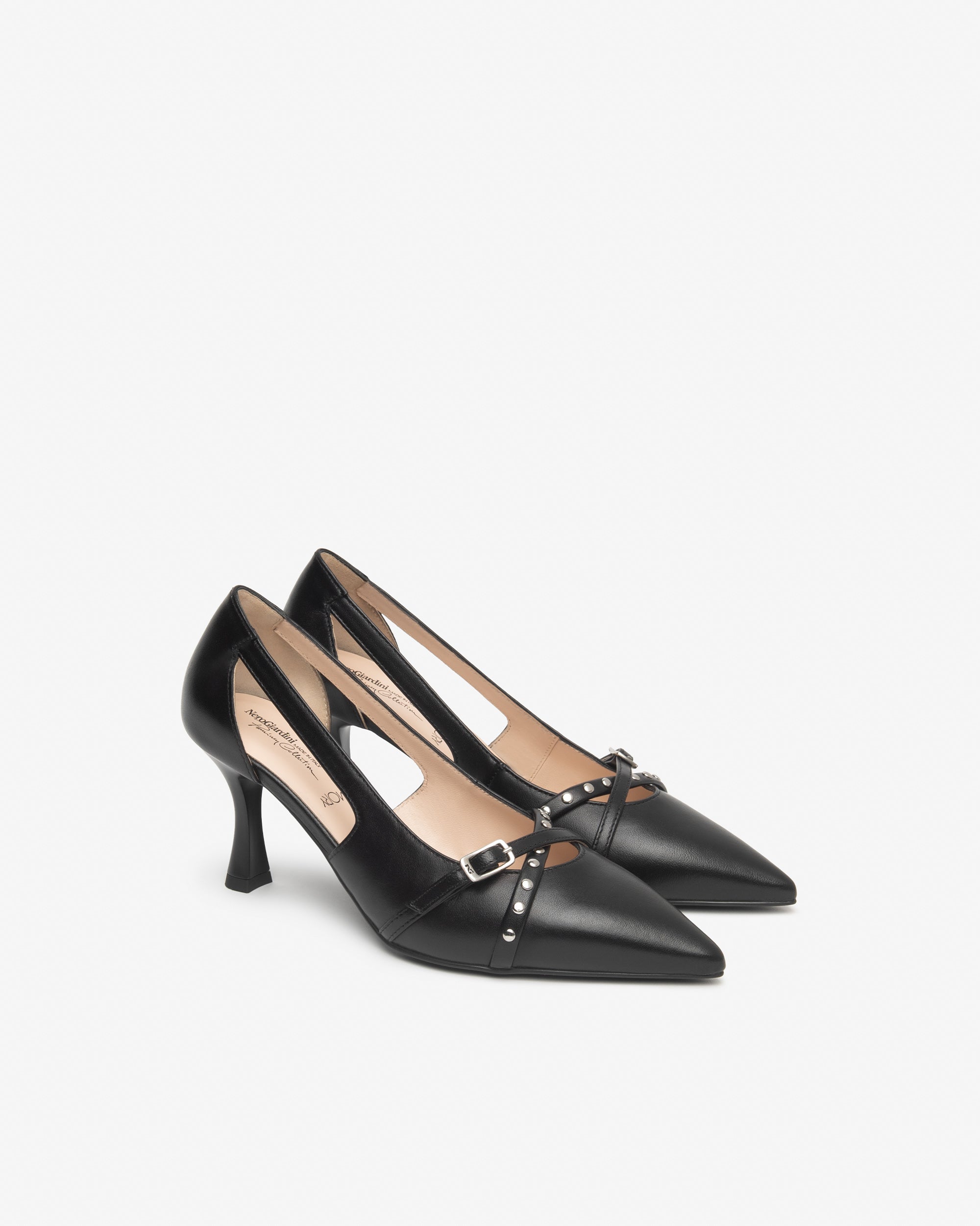 NeroGiardini Escarpins Femme Cuir Premium Mariage