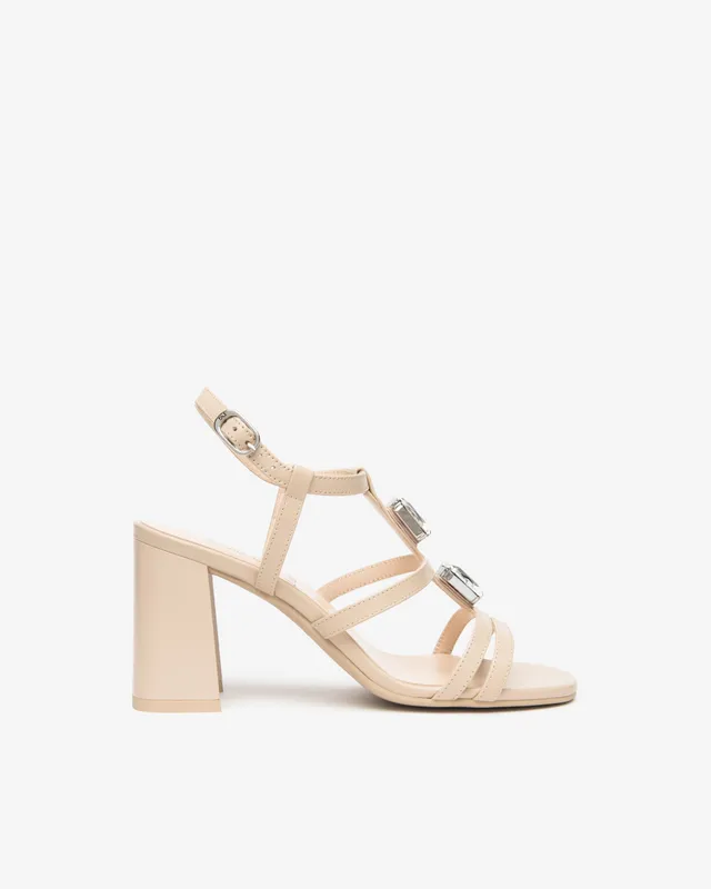 NeroGiardini Sandales Femme en Cuir Été Confort